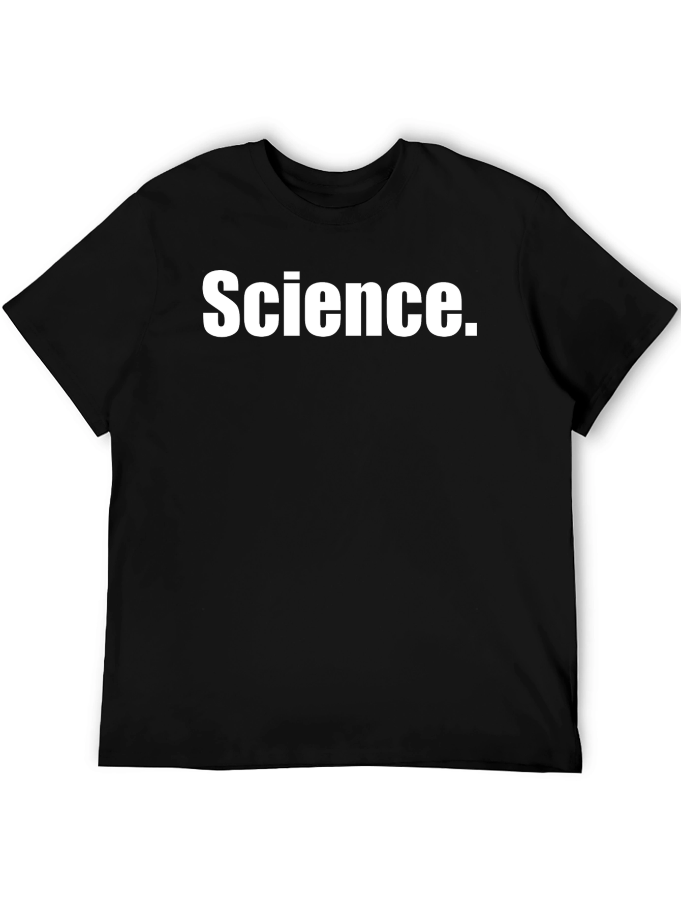 Science Graphic Black T-Shirt