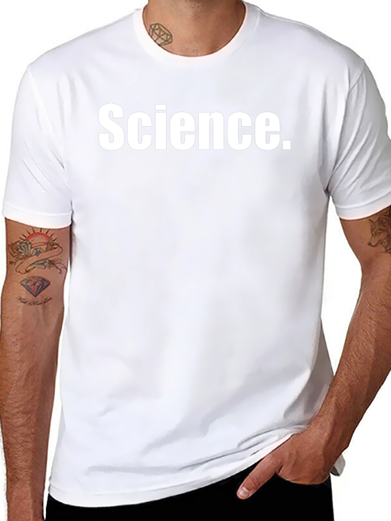 Science Graphic Black T-Shirt