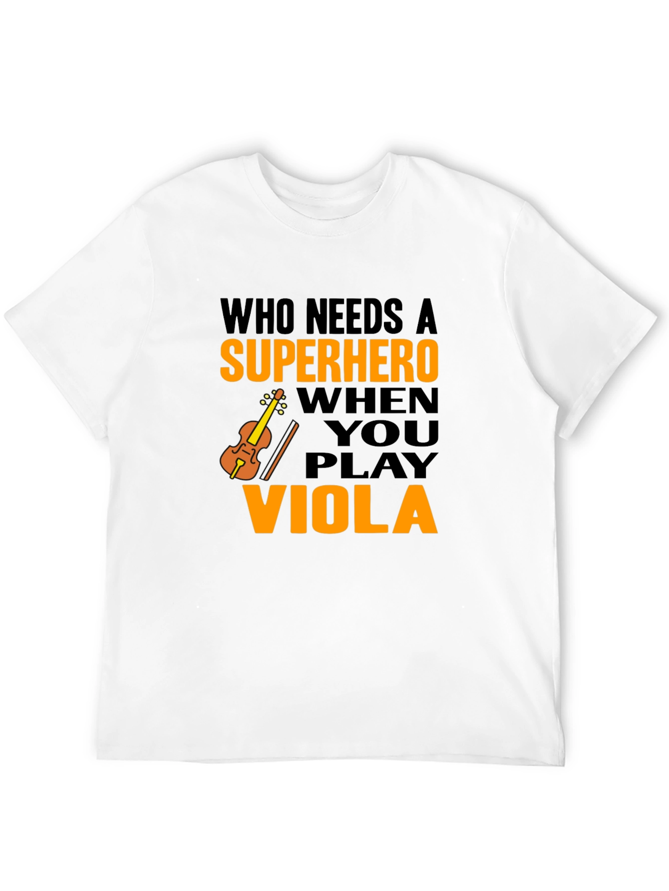 Viola Player Superhero T-Shirt