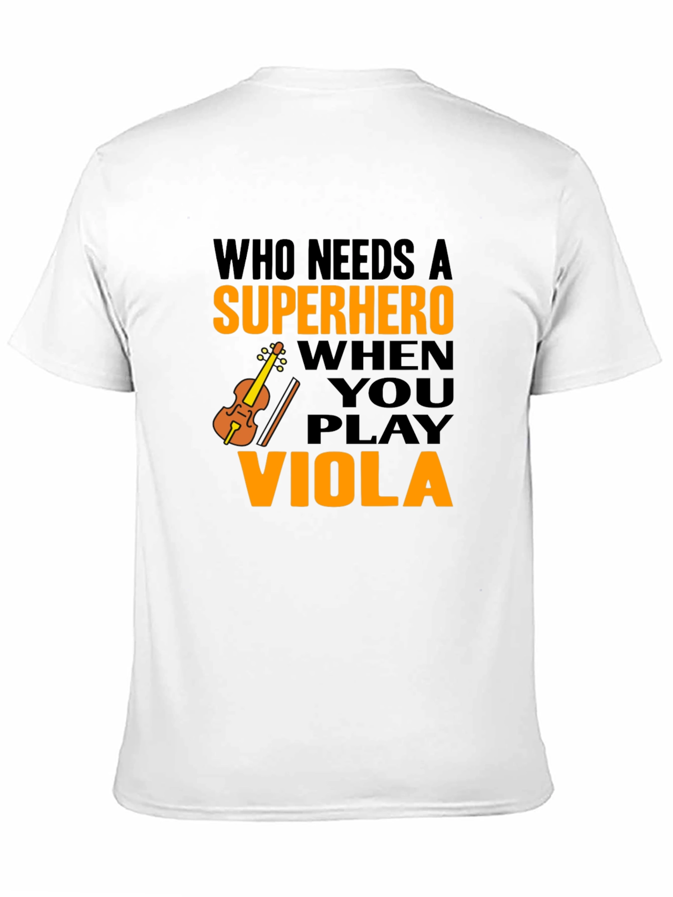 Viola Player Superhero T-Shirt
