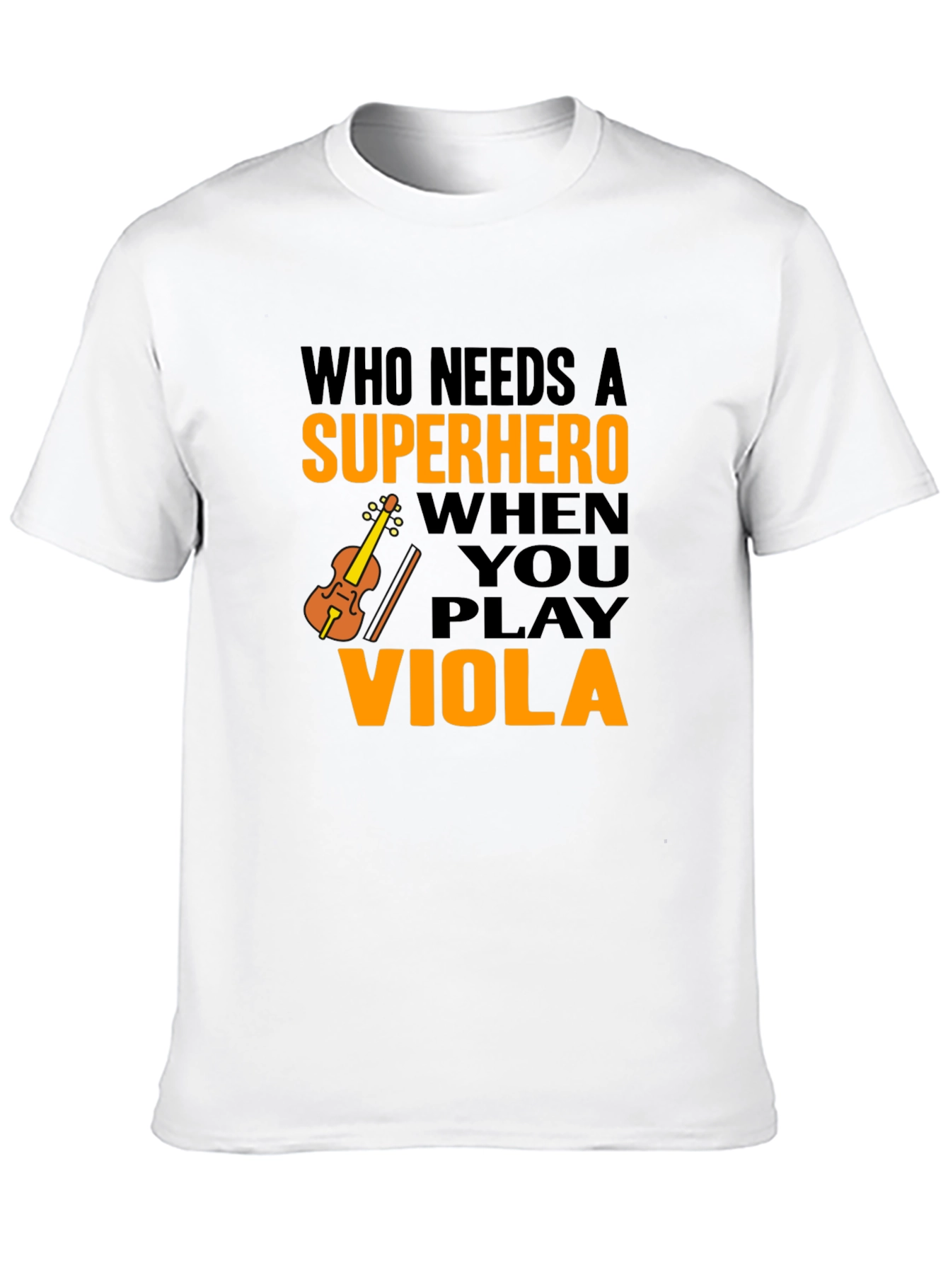 Viola Player Superhero T-Shirt