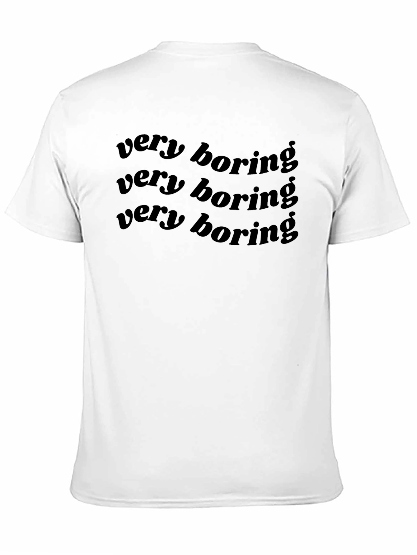 Very Boring Graphic Tee - Black