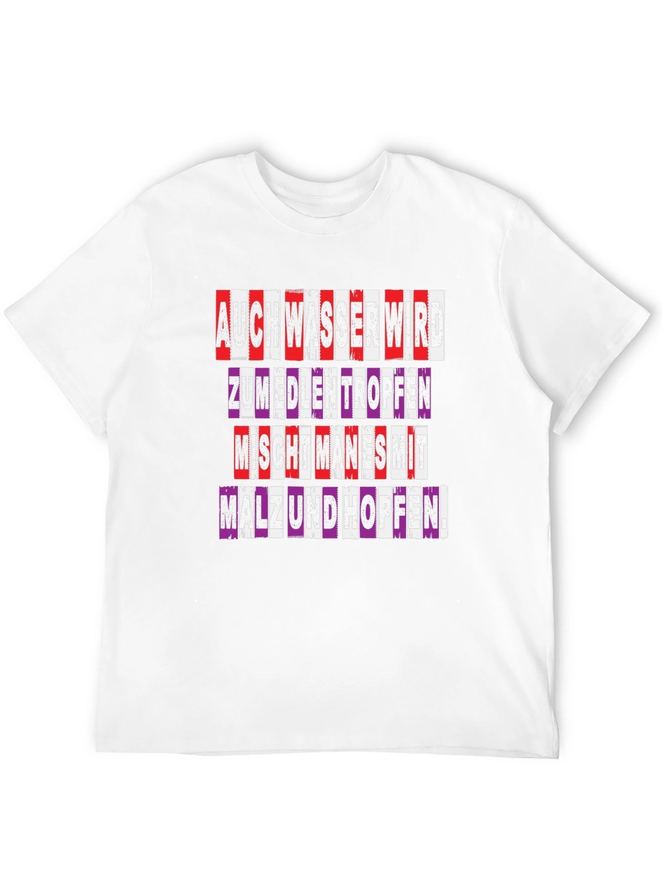 Auch Wasser Wird T-Shirt