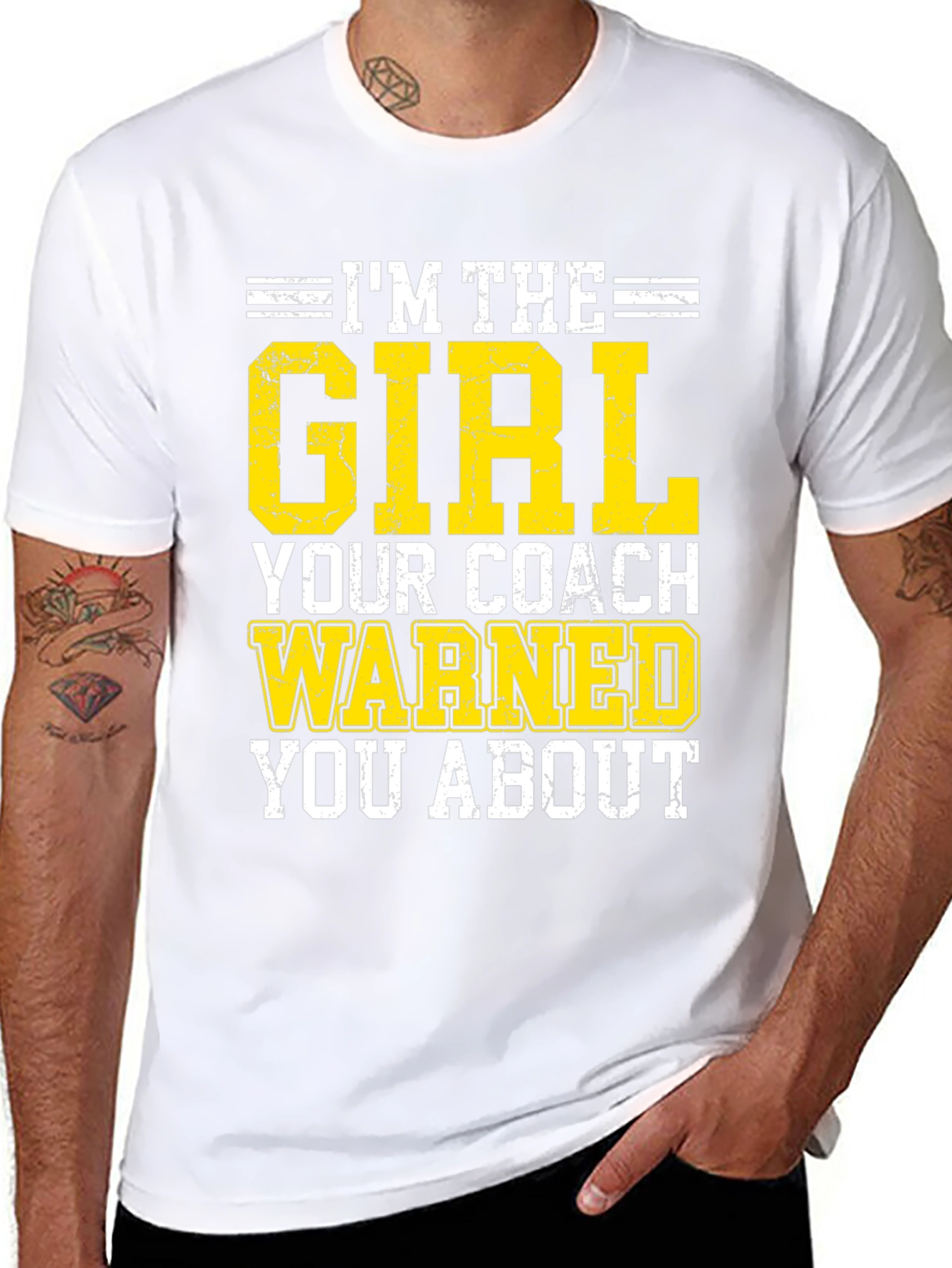 Im The Girl Your Coach Warned You About T-Shirt