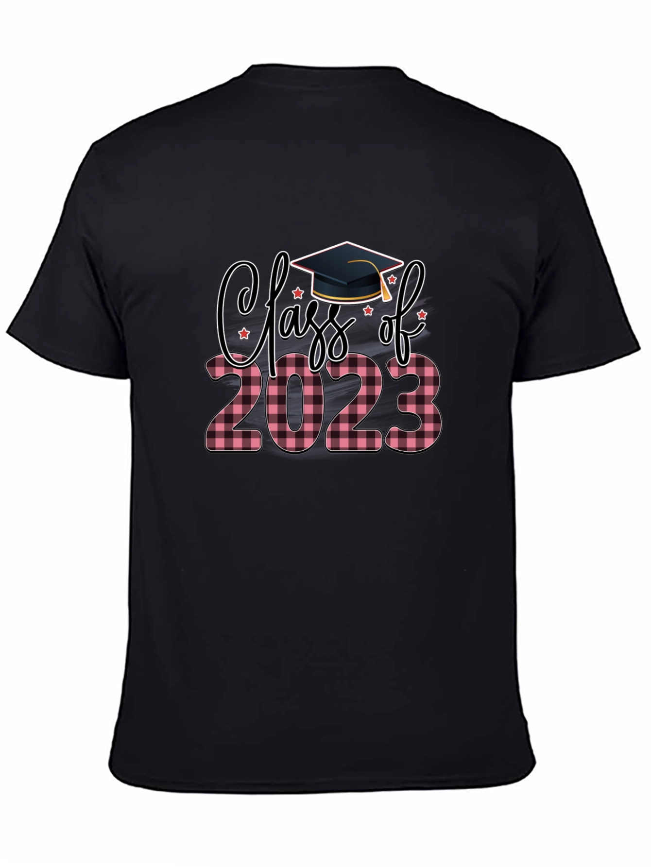Class of 2023 Plaid Graduation T-Shirt