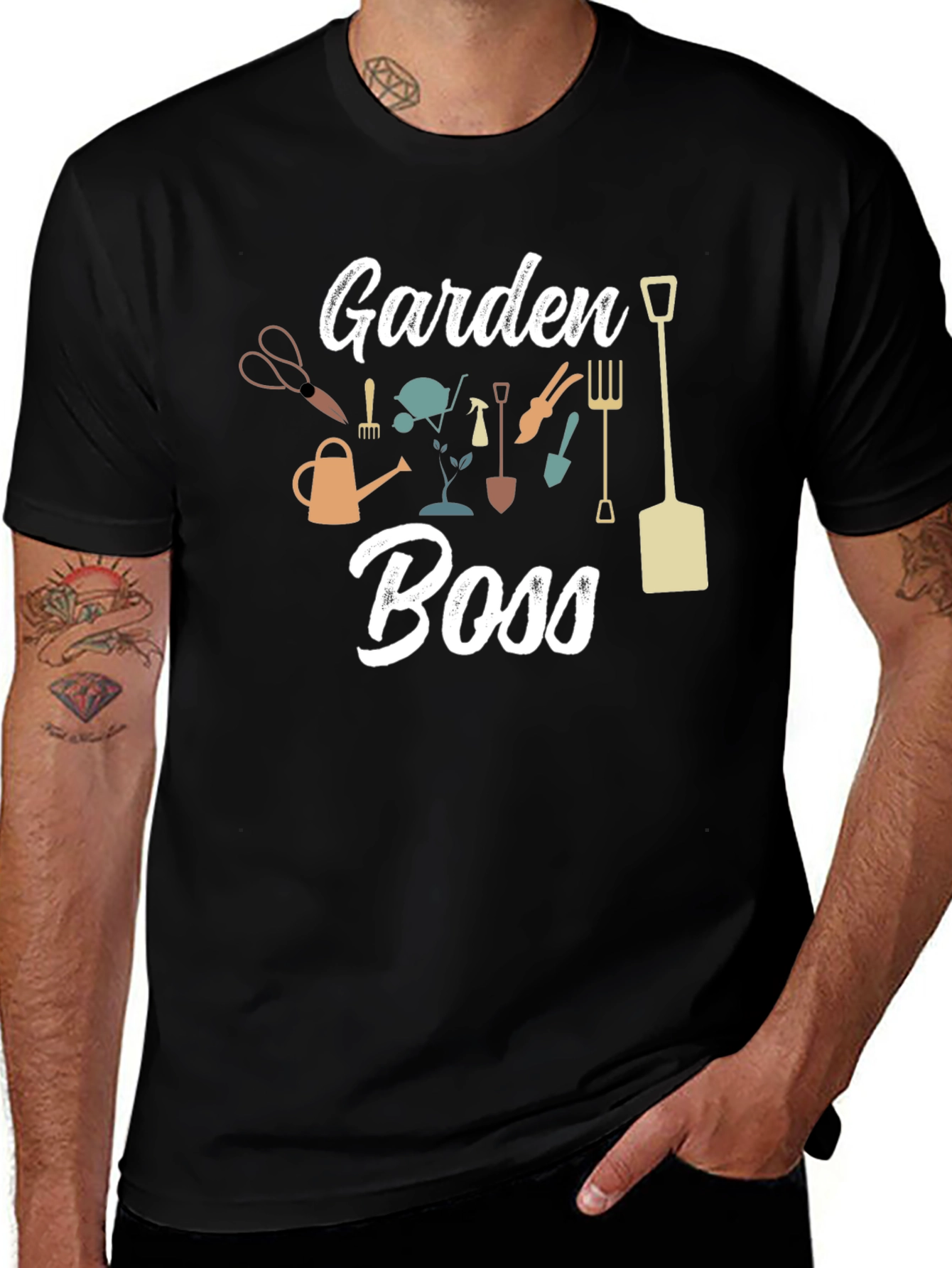 Garden Boss Graphic Tee - Gardening T-Shirt