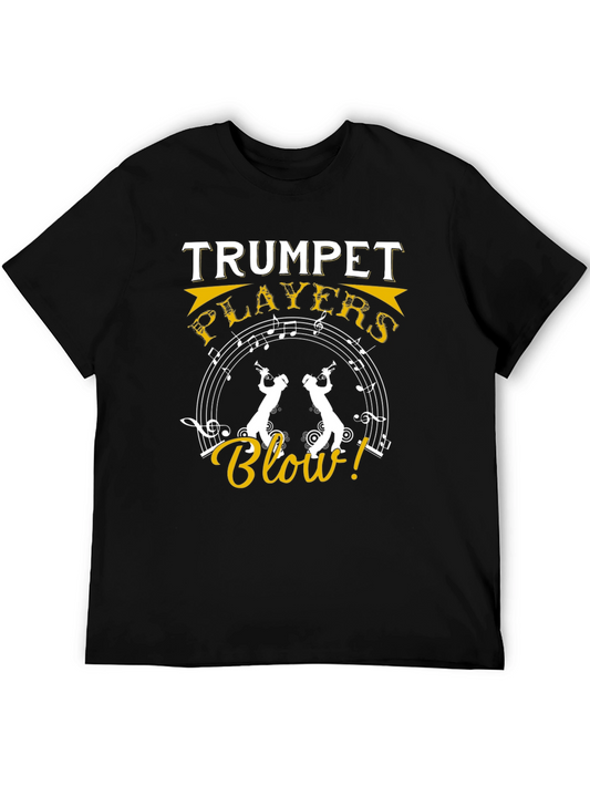 Trumpet Players Blow! Graphic T-Shirt