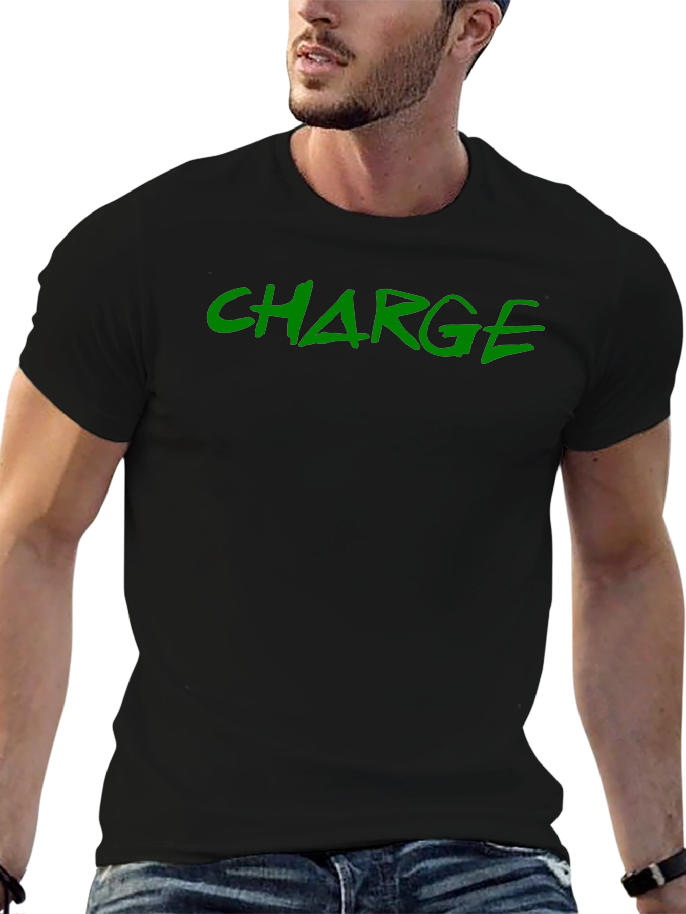 CHARGE Graphic Tee - Bold Style Comfortable Fit