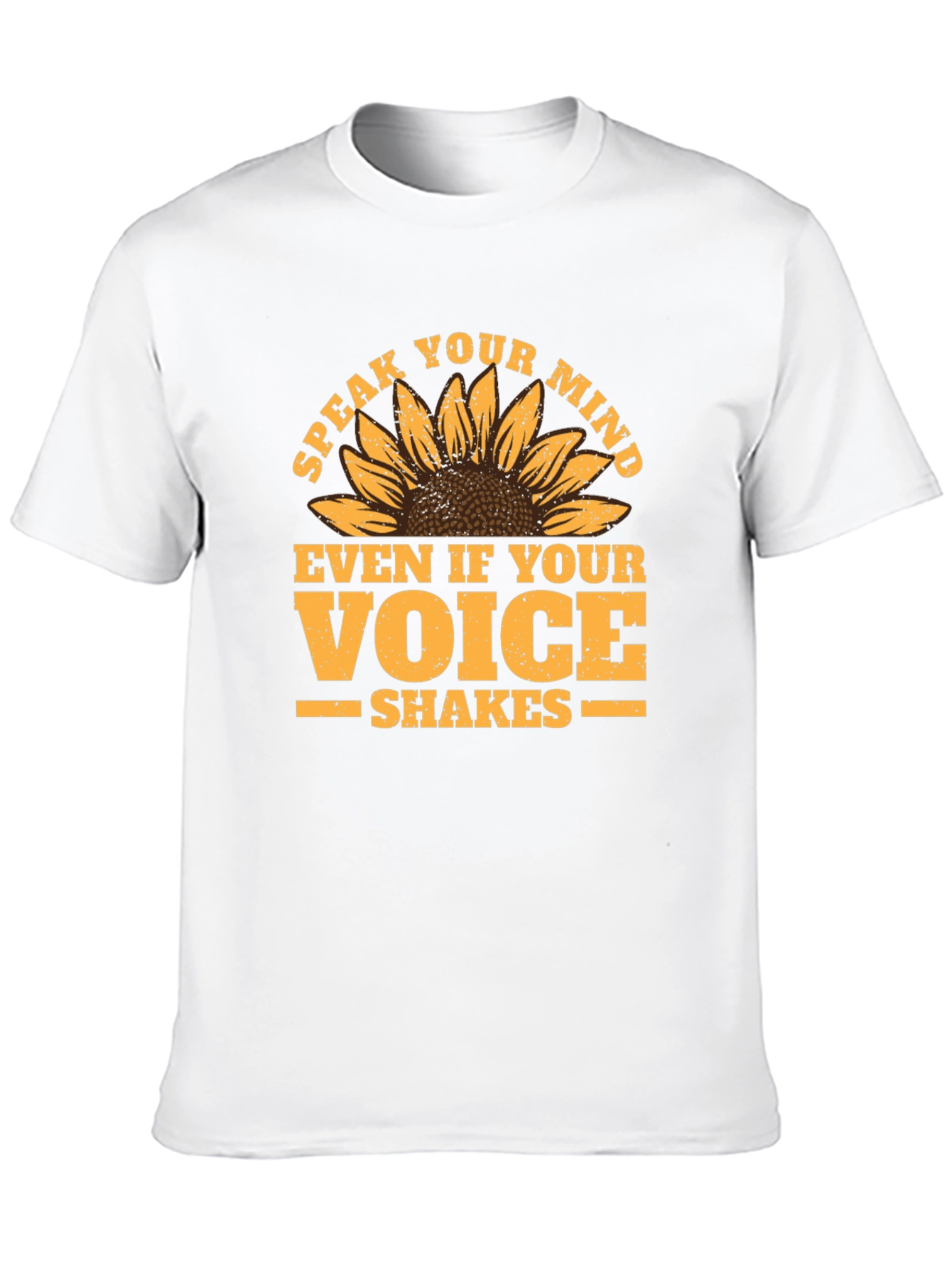 Speak Your Mind T-Shirt - Sunflower Graphic Tee