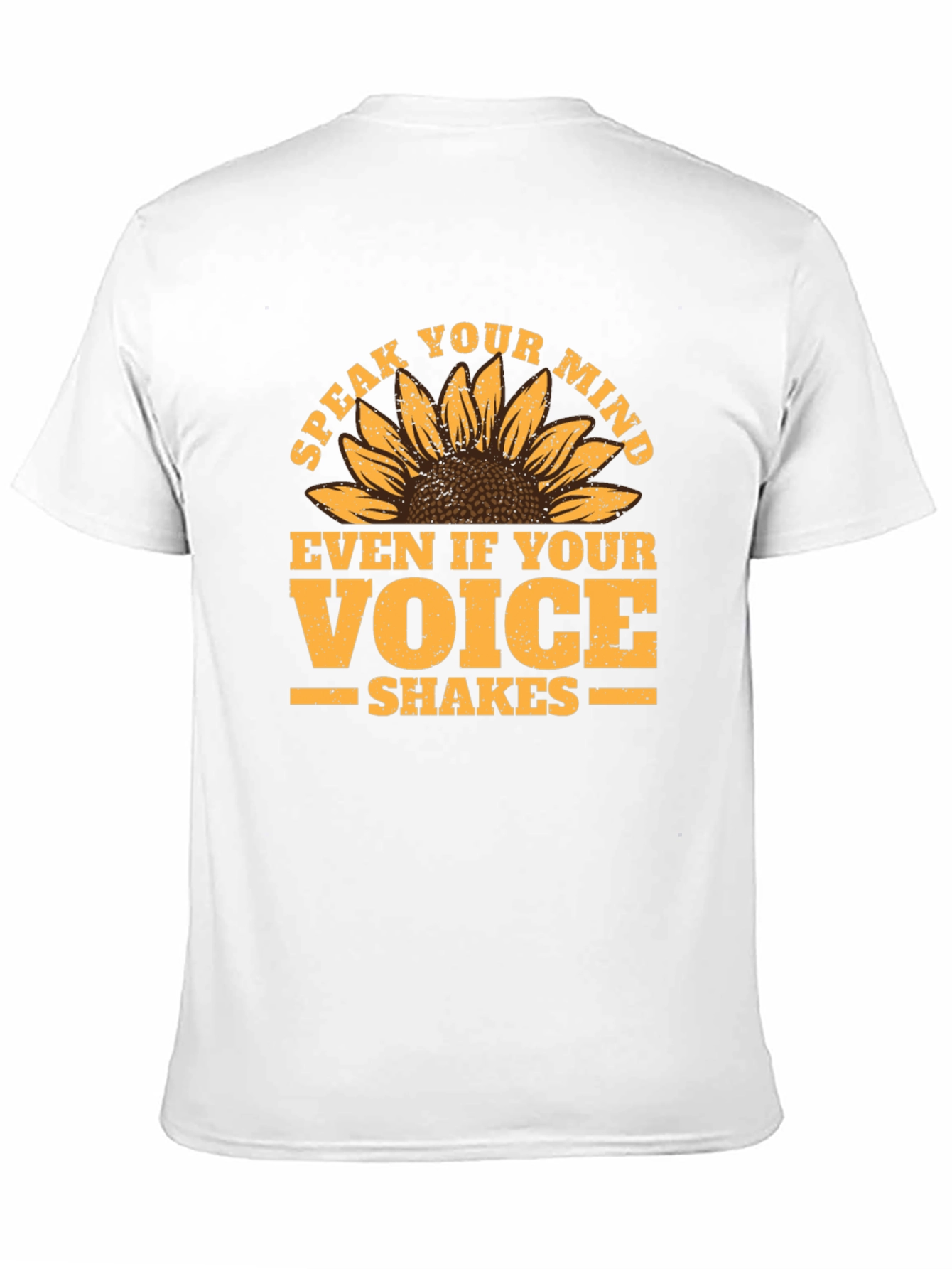 Speak Your Mind T-Shirt - Sunflower Graphic Tee
