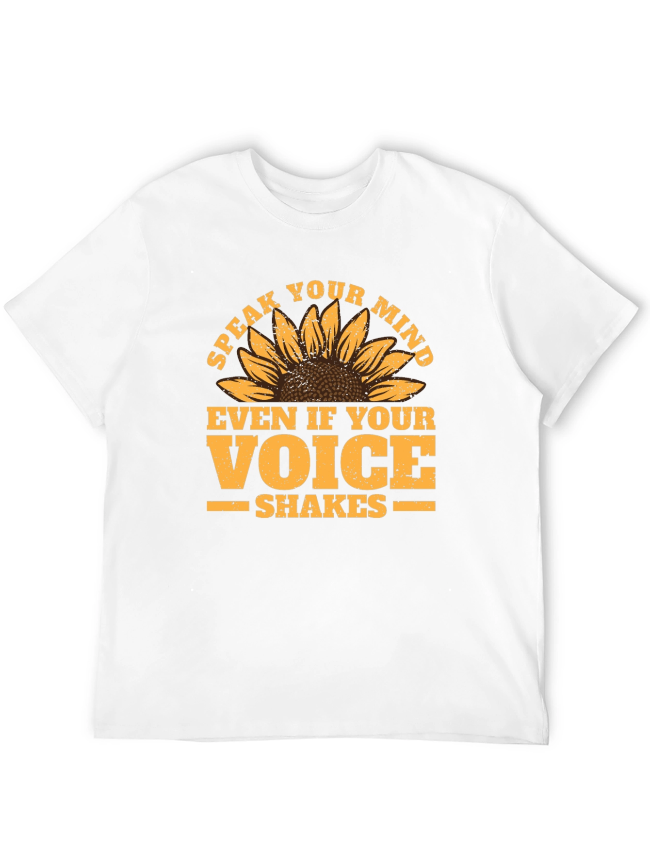 Speak Your Mind T-Shirt - Sunflower Graphic Tee