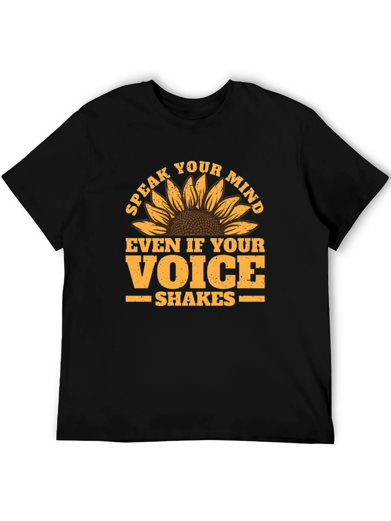 Speak Your Mind T-Shirt - Sunflower Graphic Tee