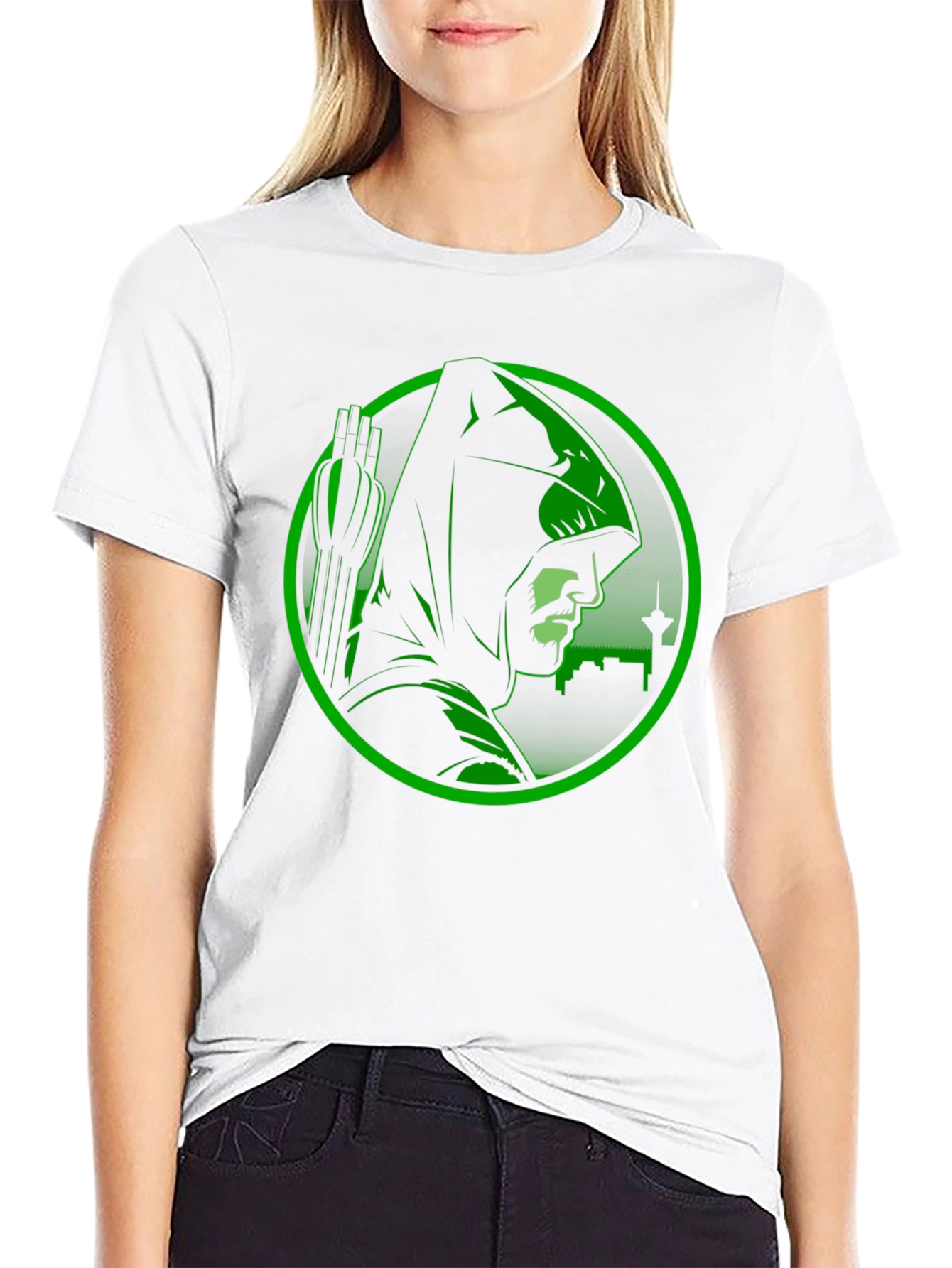 Green Arrow T-Shirt - Superhero Tee