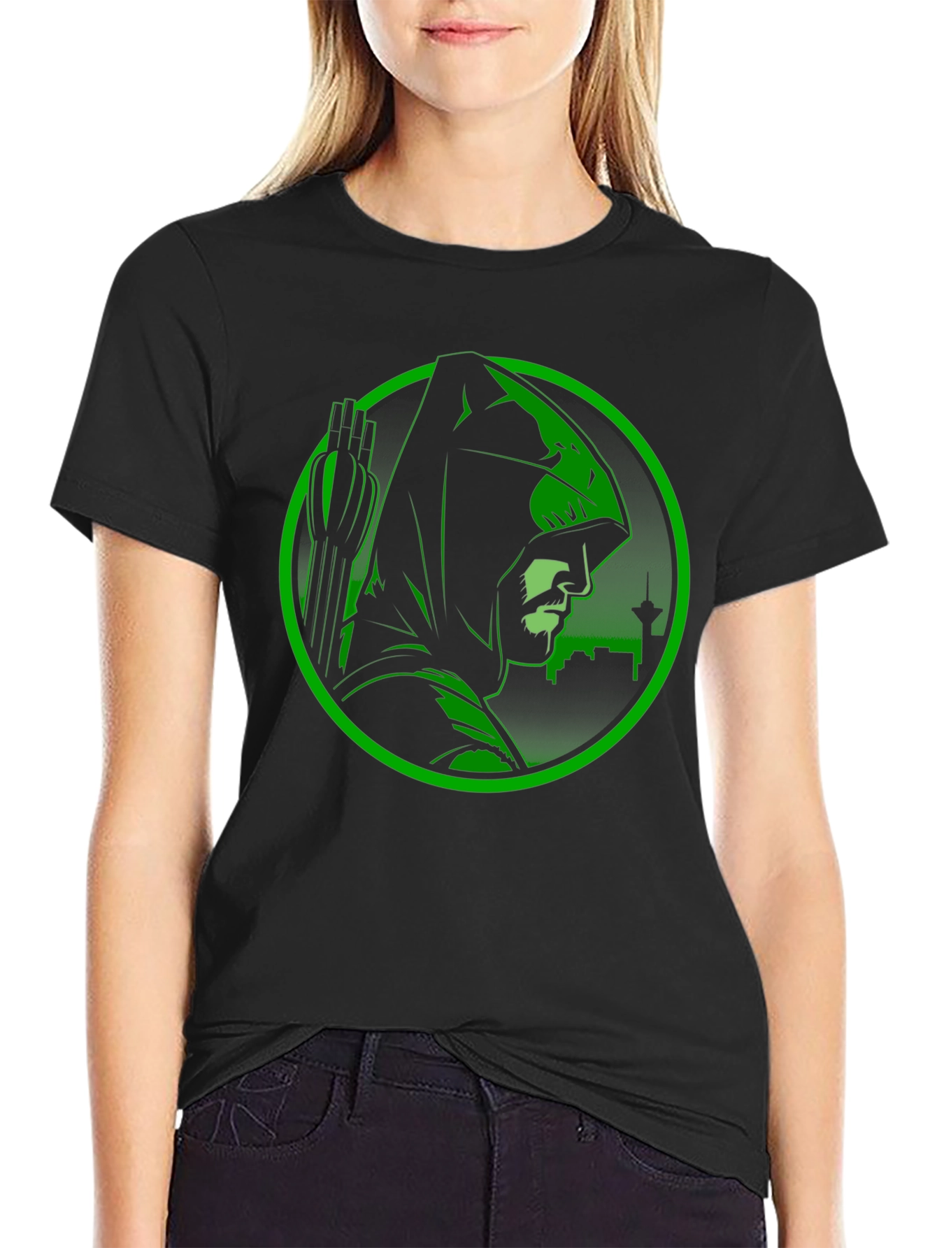 Green Arrow T-Shirt - Superhero Tee