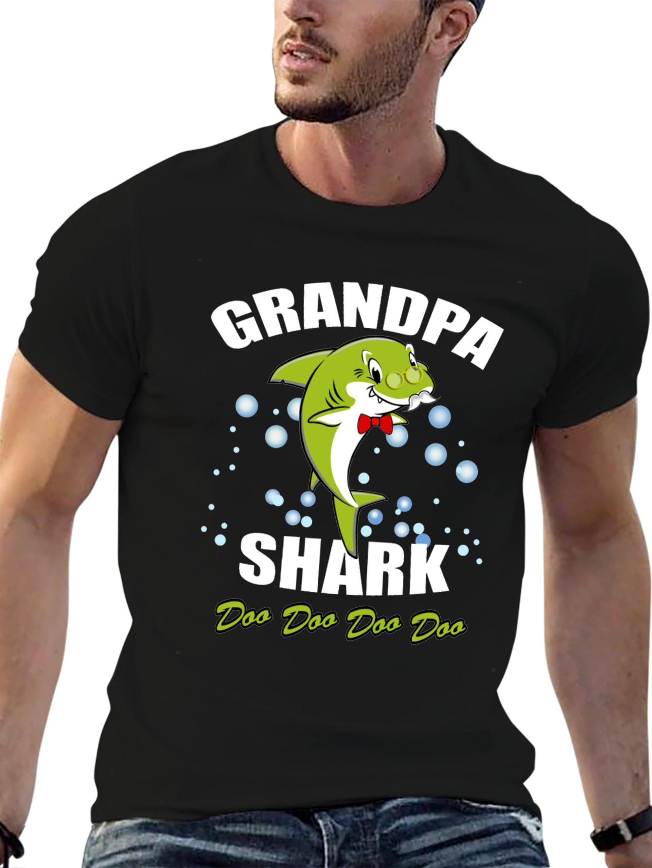 Grandpa Shark T-Shirt - Doo Doo Doo