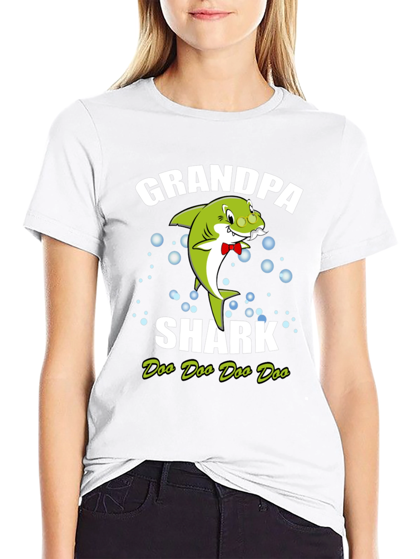 Grandpa Shark T-Shirt - Doo Doo Doo