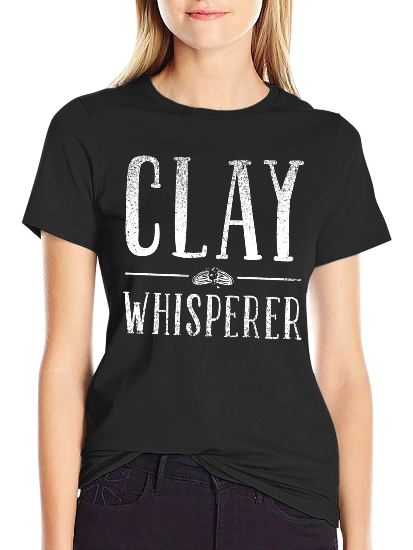 Clay Whisperer Graphic Tee - Skeet Shooting T-Shirt