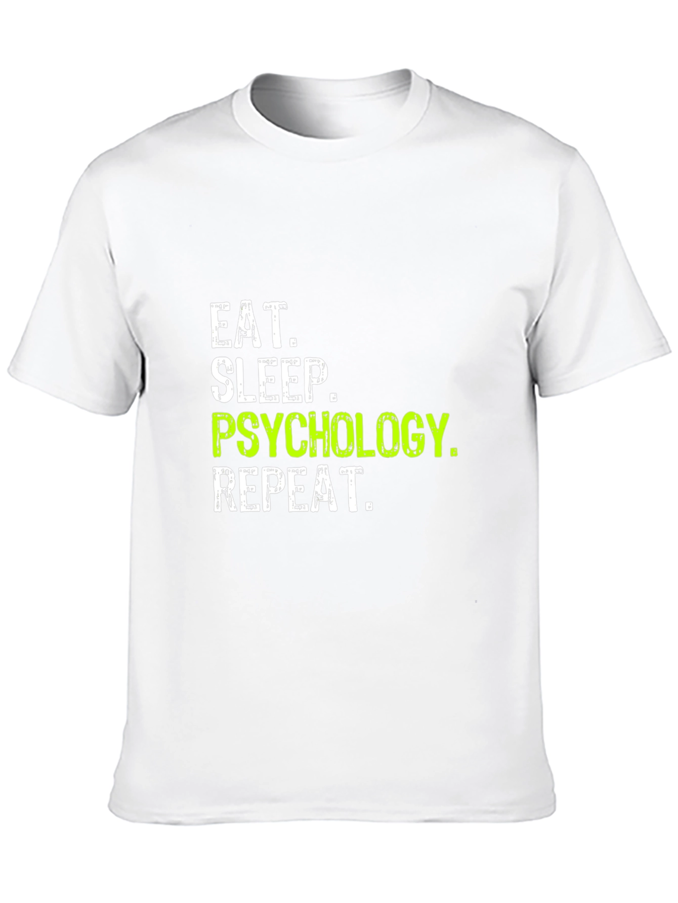 Eat Sleep Psychology Repeat Black T-Shirt