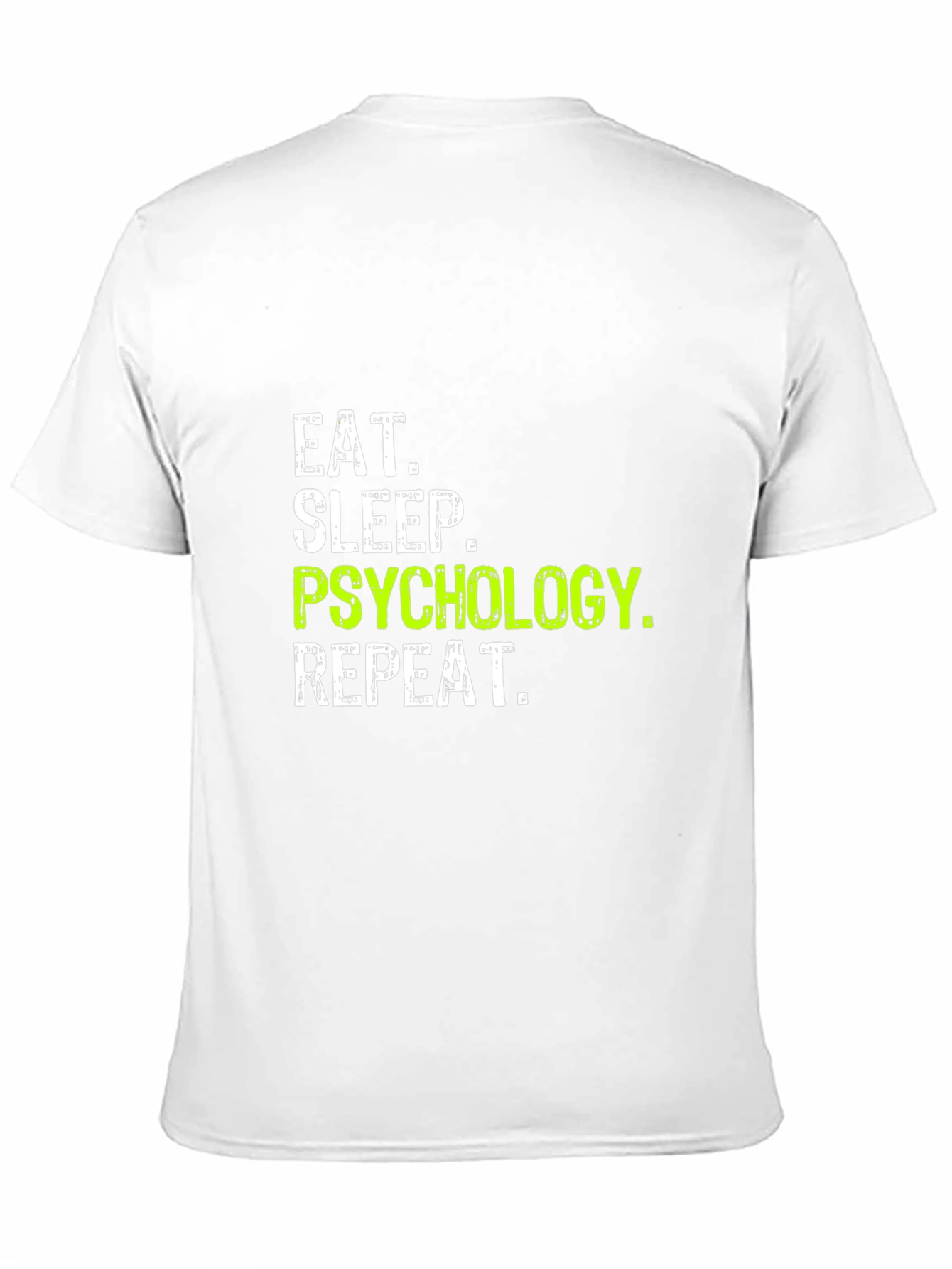 Eat Sleep Psychology Repeat Black T-Shirt