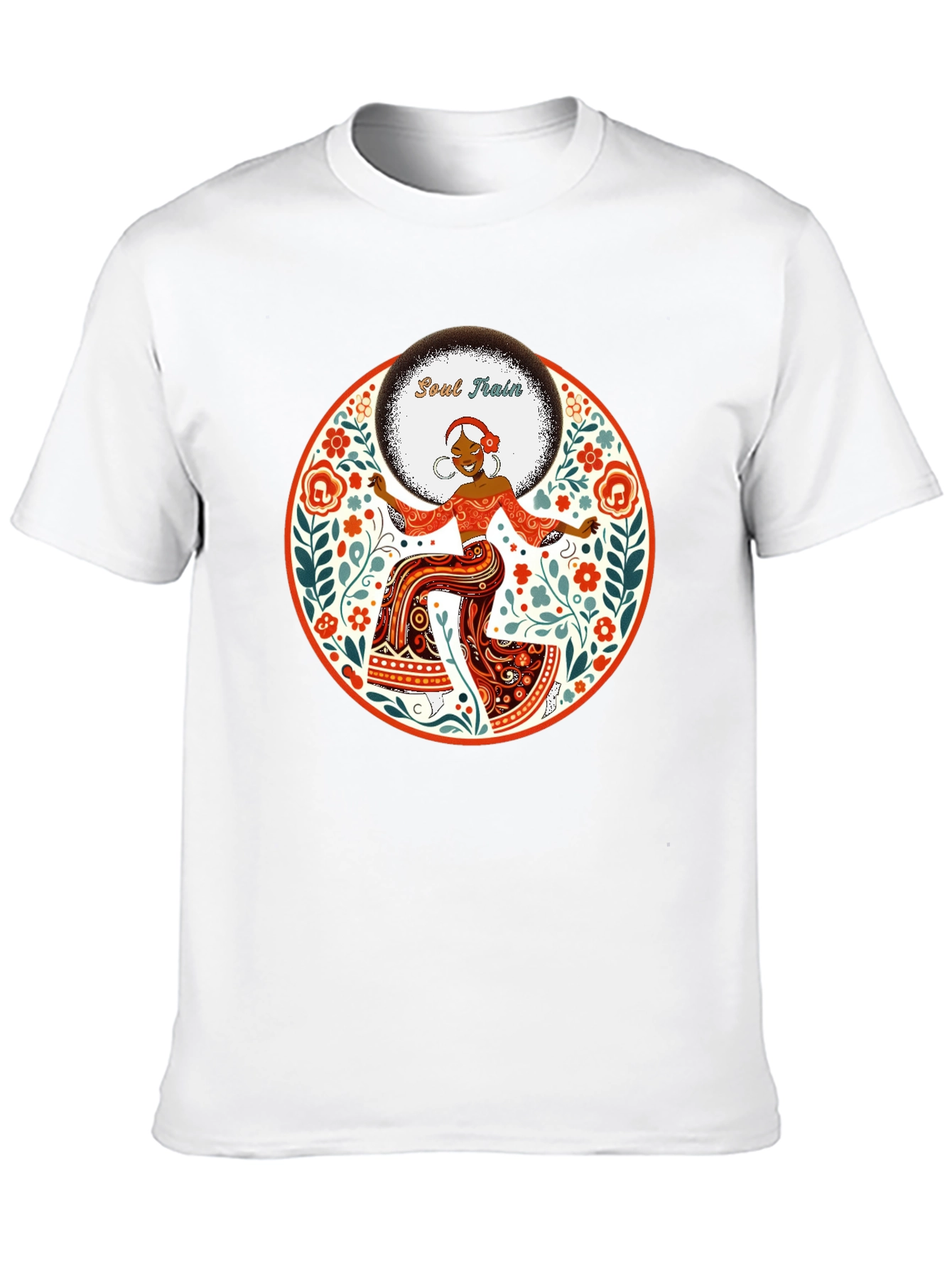 Soul Train Graphic Tee - Retro Dance Shirt