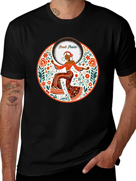 Soul Train Graphic Tee - Retro Dance Shirt