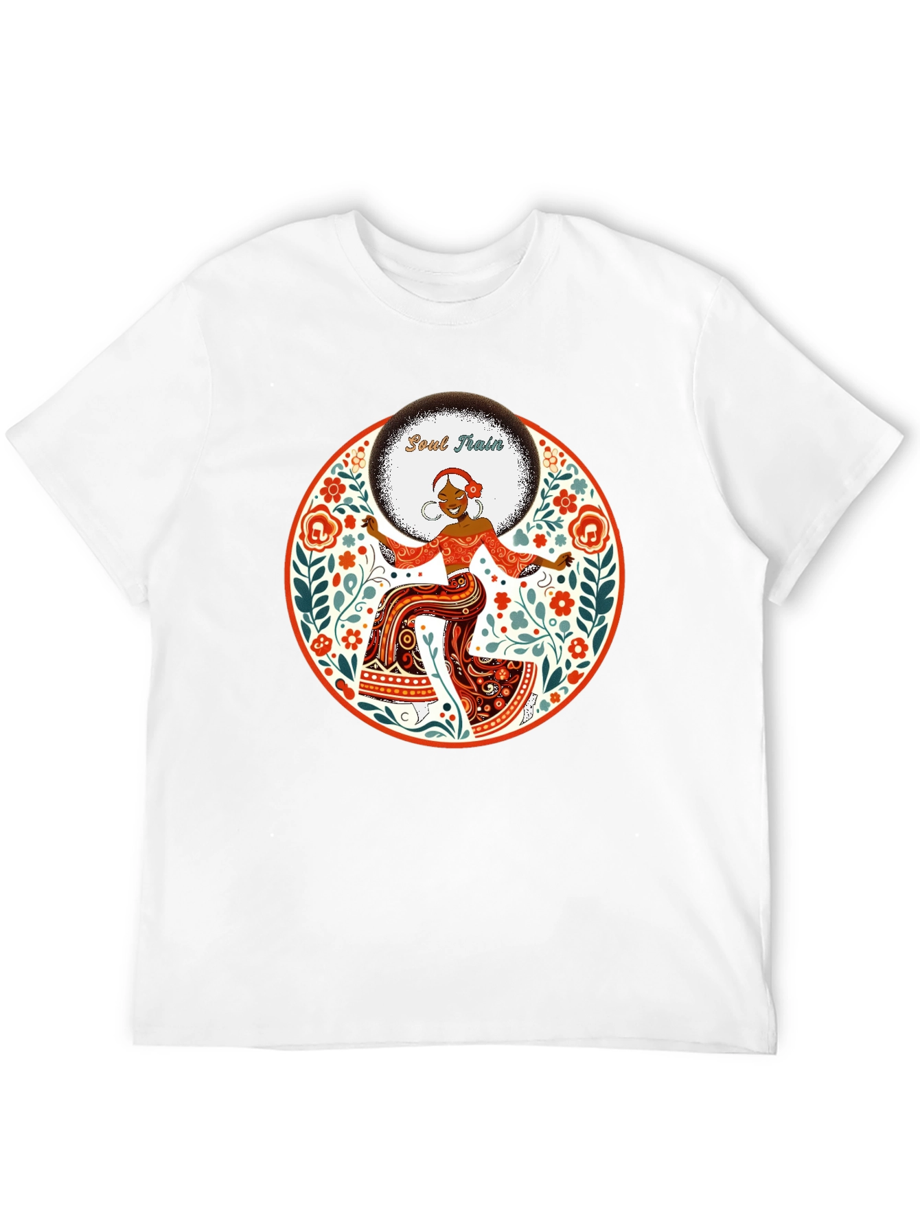 Soul Train Graphic Tee - Retro Dance Shirt