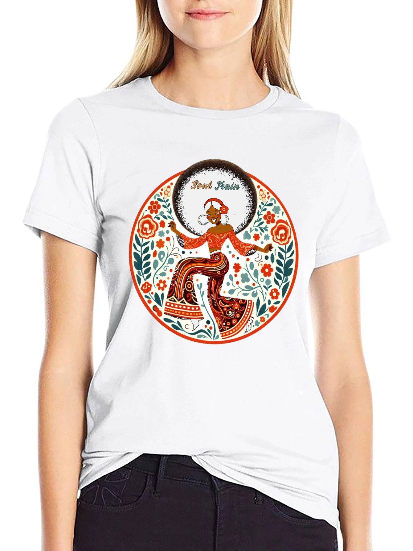 Soul Train Graphic Tee - Retro Dance Shirt