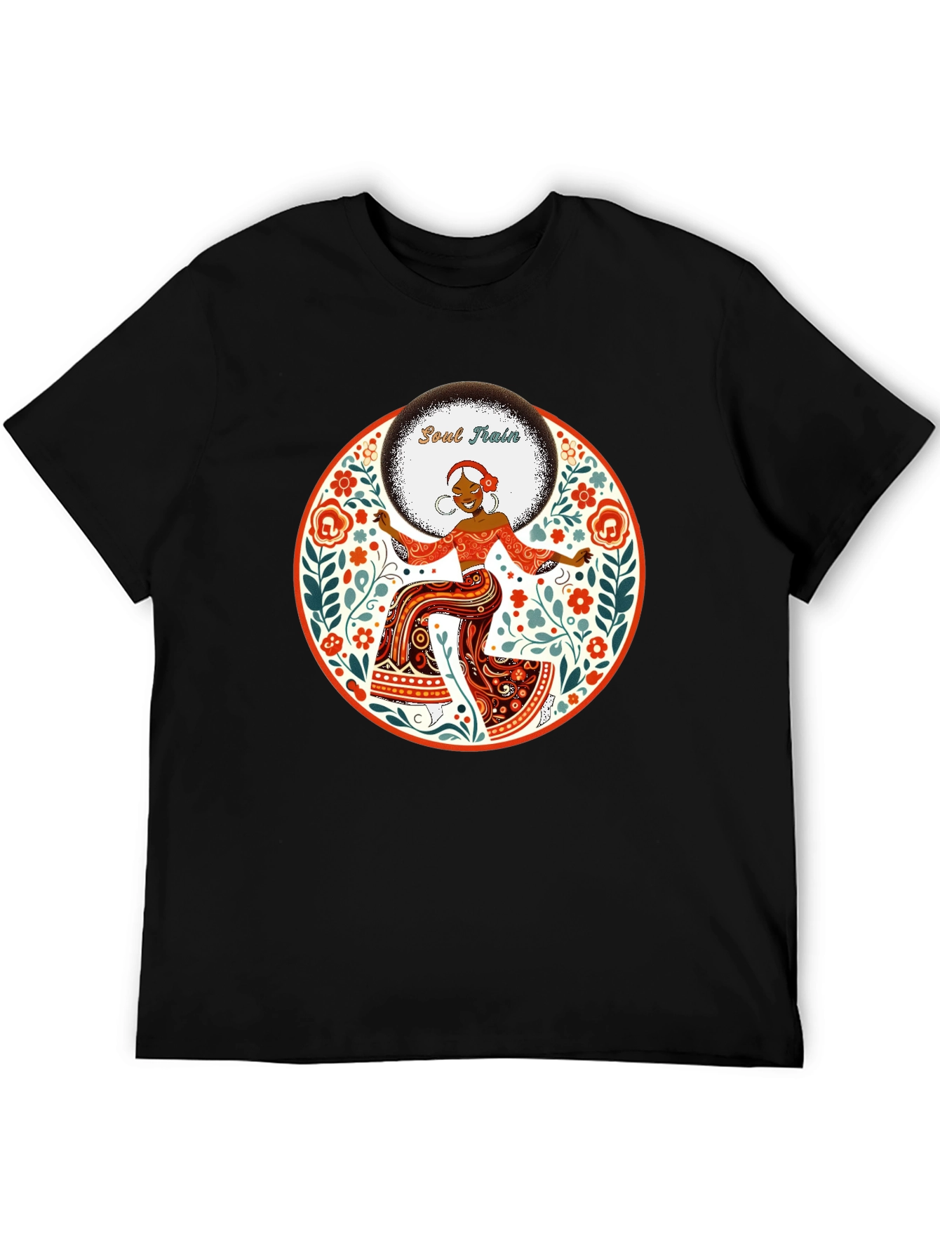 Soul Train Graphic Tee - Retro Dance Shirt