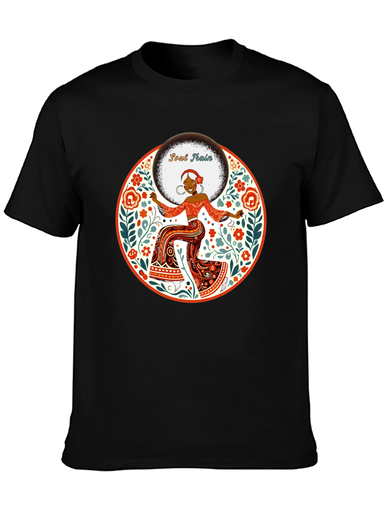 Soul Train Graphic Tee - Retro Dance Shirt