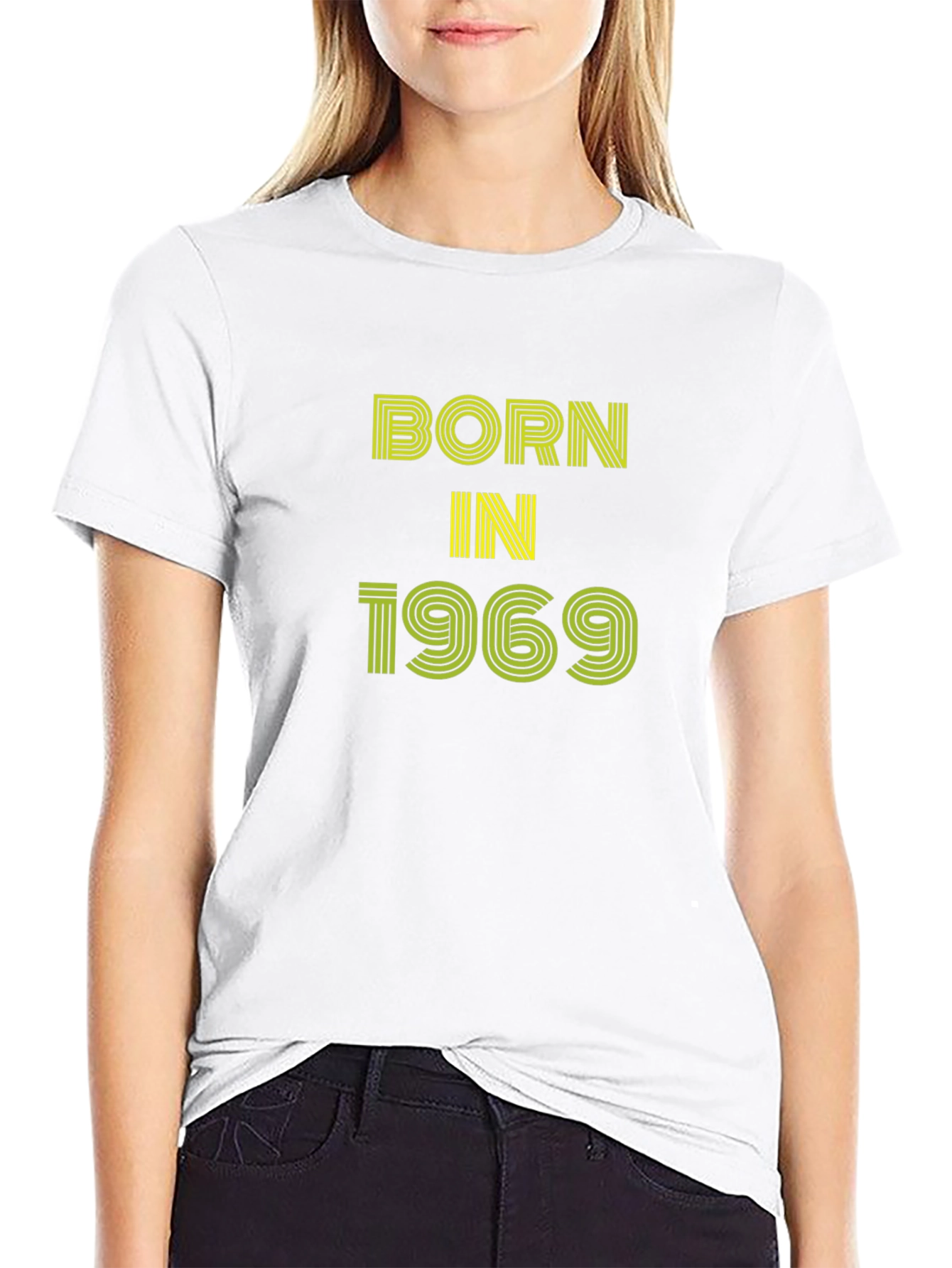 Born in 1969 T-Shirt Retro Style Classic Design