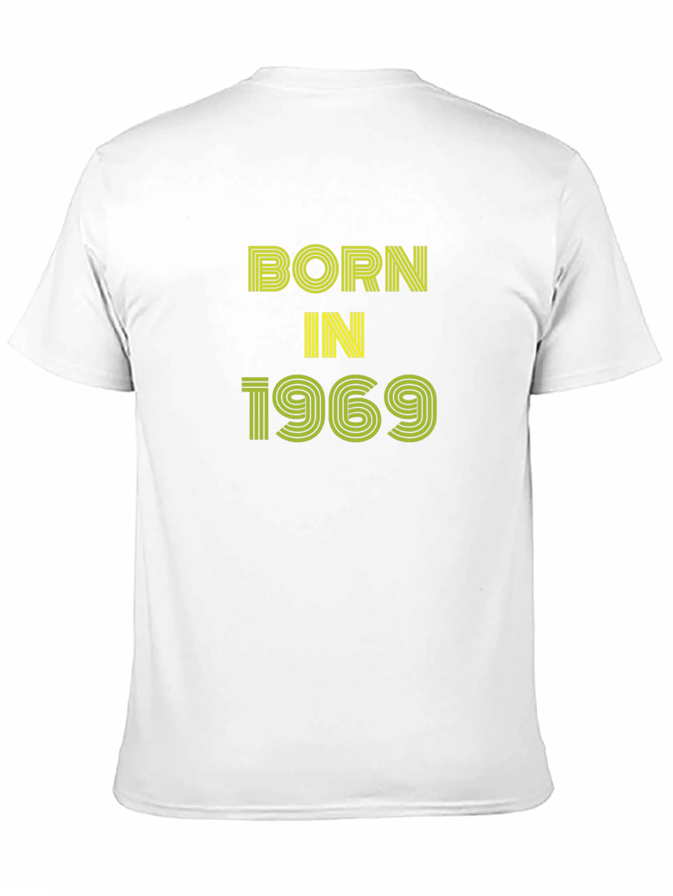 Born in 1969 T-Shirt Retro Style Classic Design