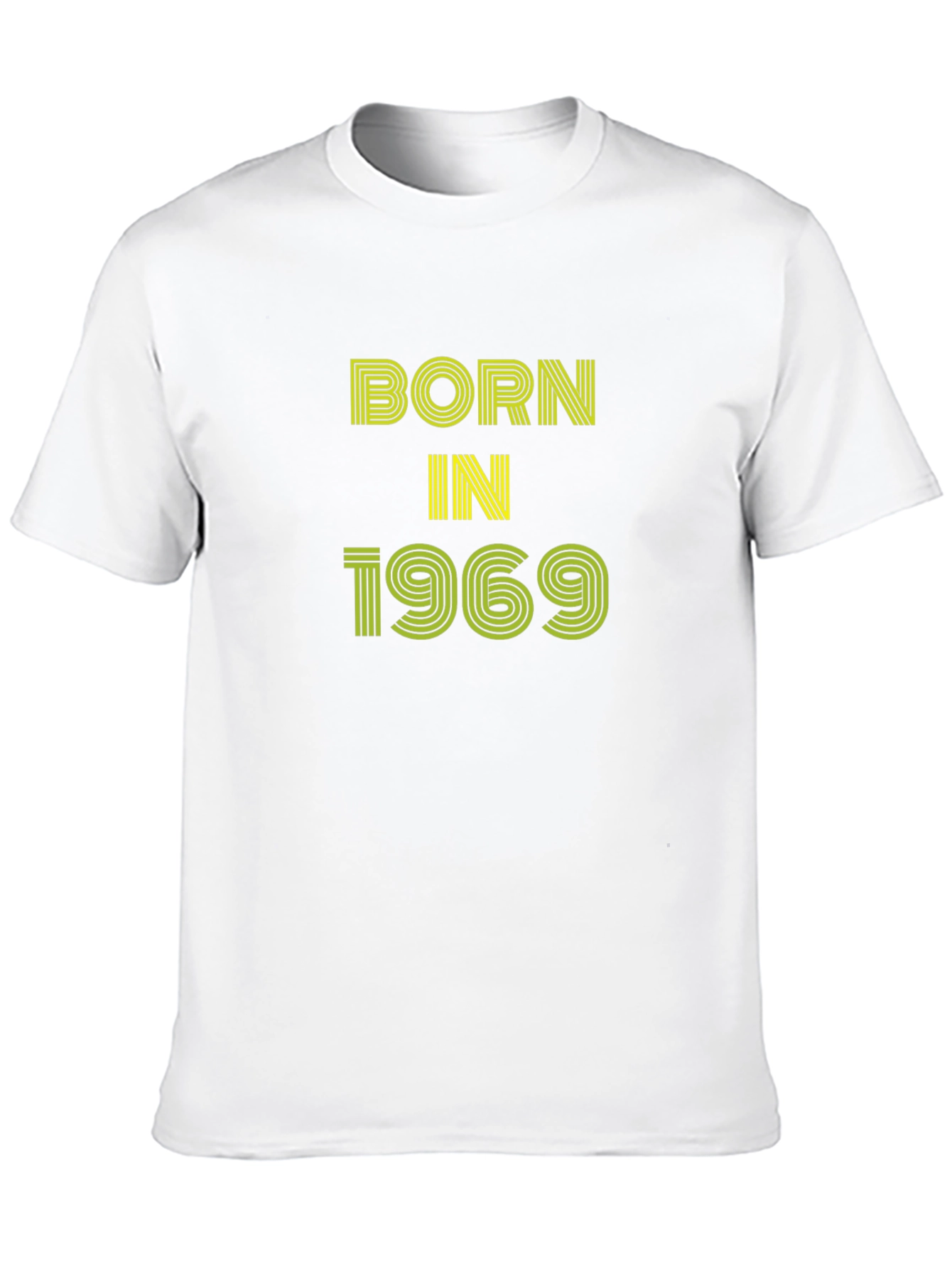 Born in 1969 T-Shirt Retro Style Classic Design