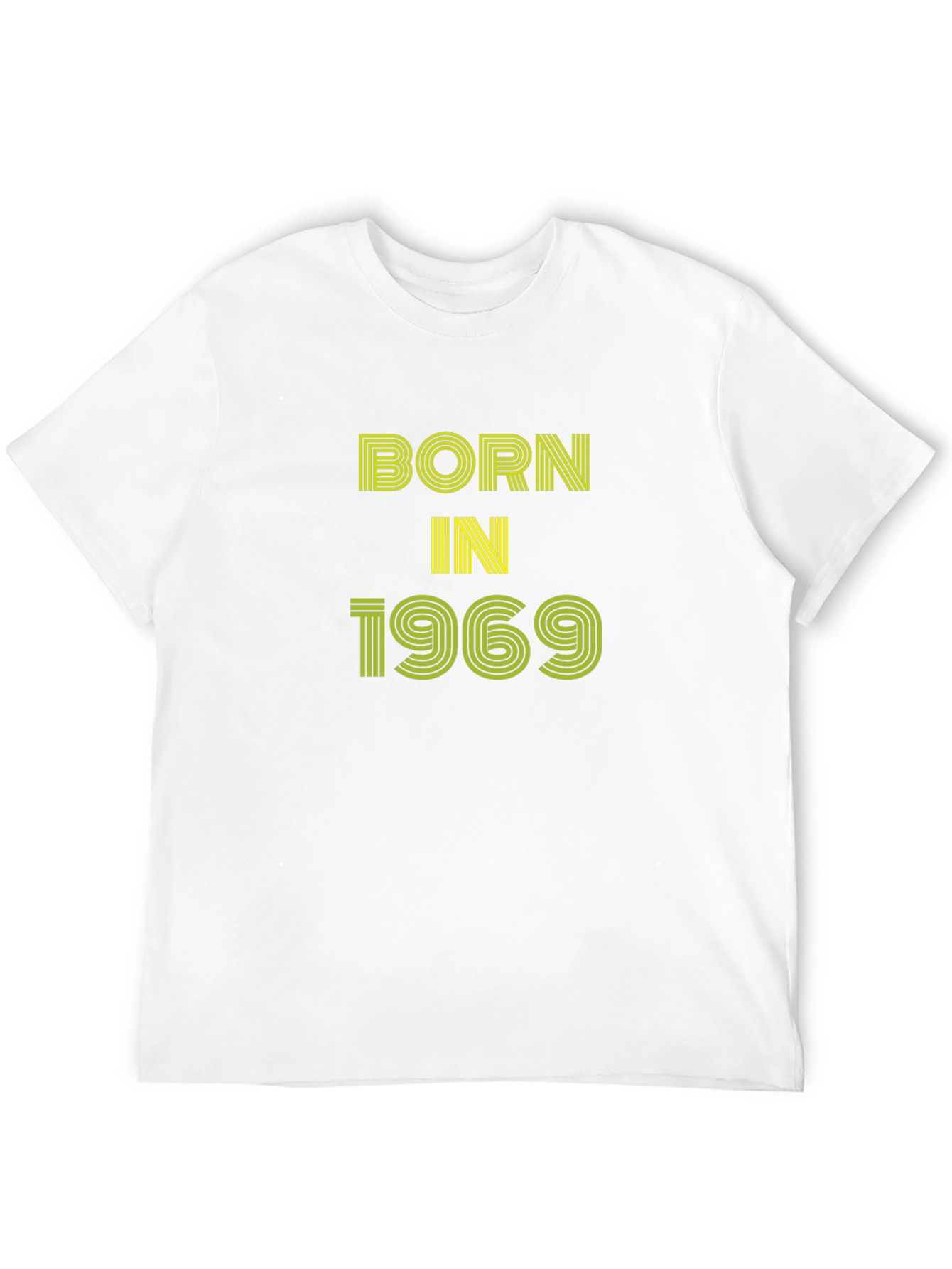 Born in 1969 T-Shirt Retro Style Classic Design