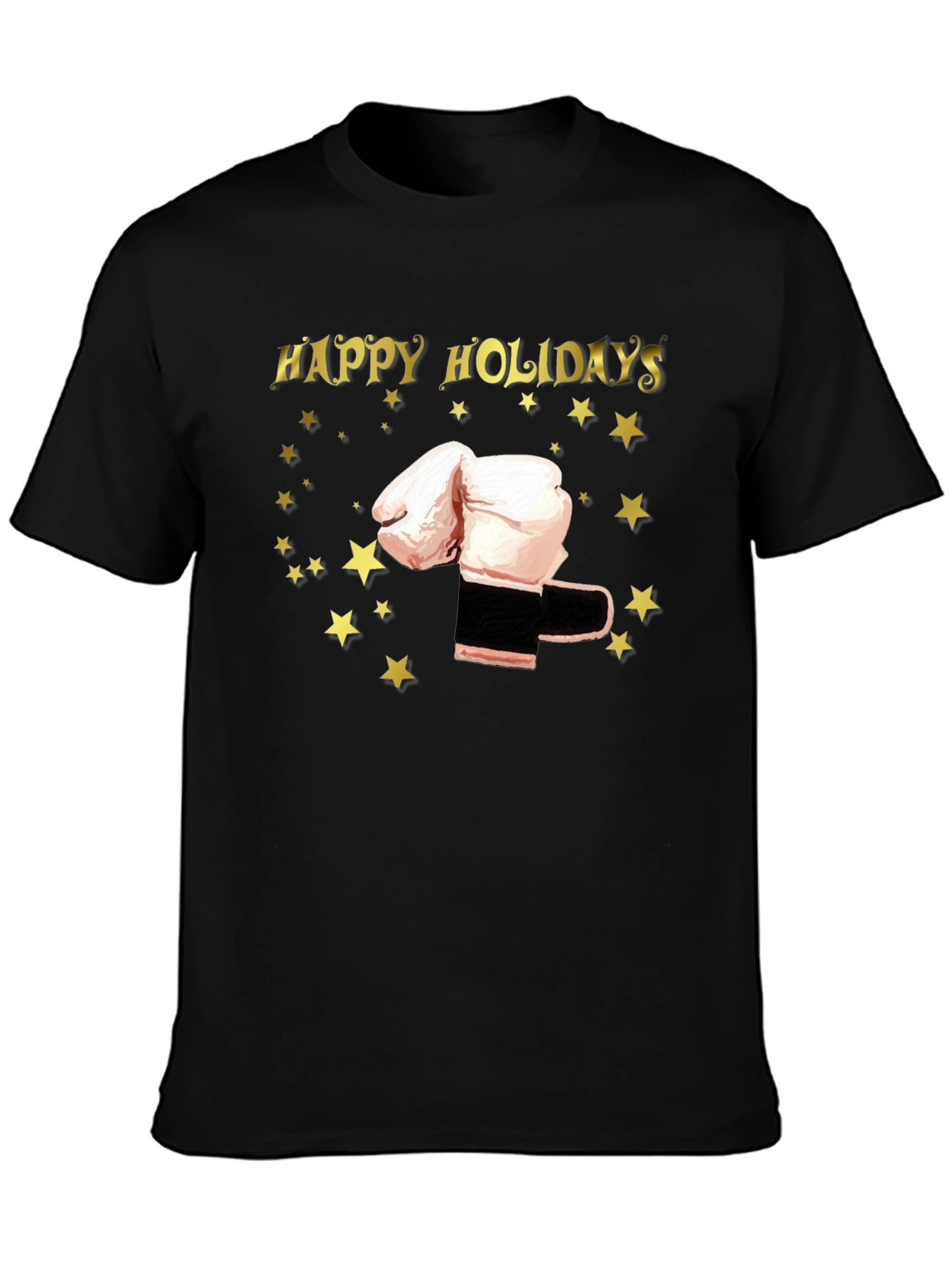 Happy Holidays Boxing Gloves T-Shirt