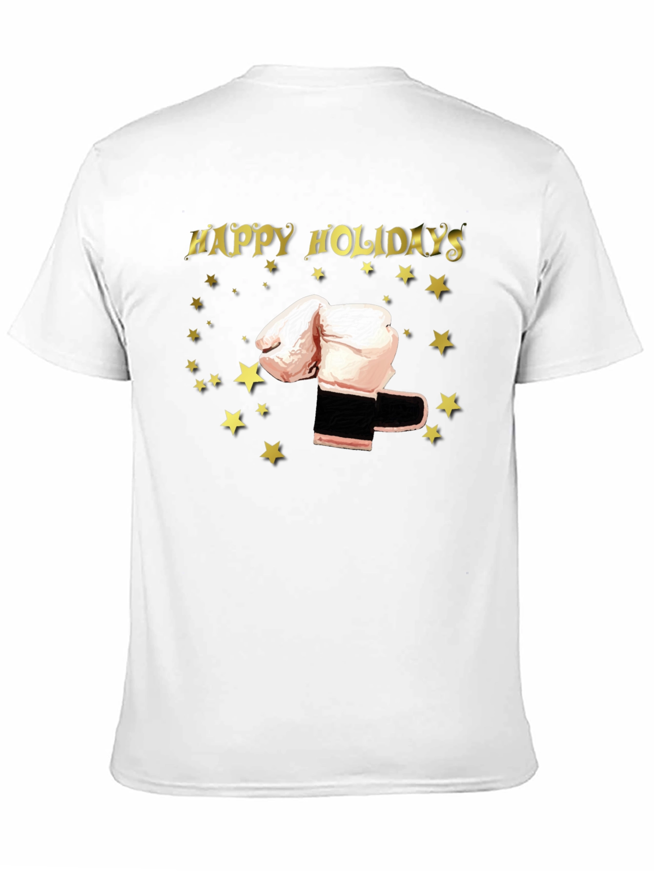 Happy Holidays Boxing Gloves T-Shirt