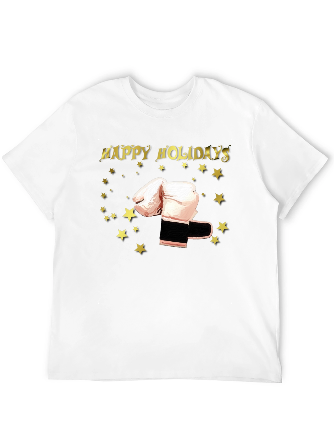 Happy Holidays Boxing Gloves T-Shirt