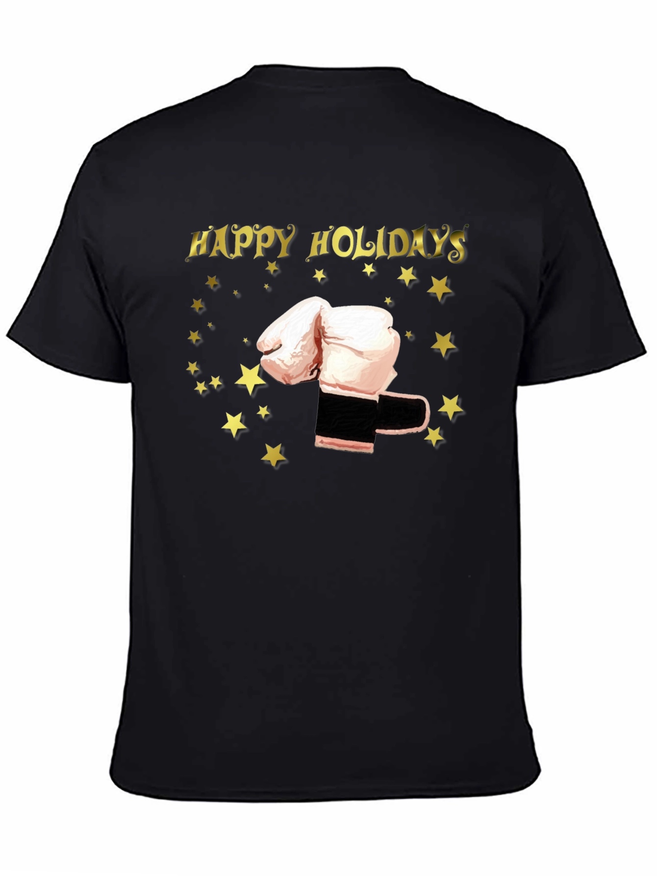 Happy Holidays Boxing Gloves T-Shirt