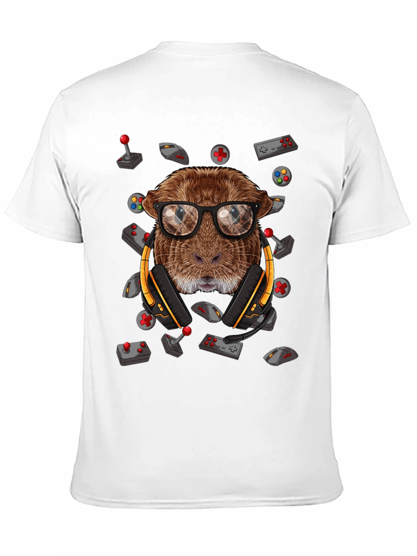 Gamer Otter T-Shirt - Geeky Animal Tee