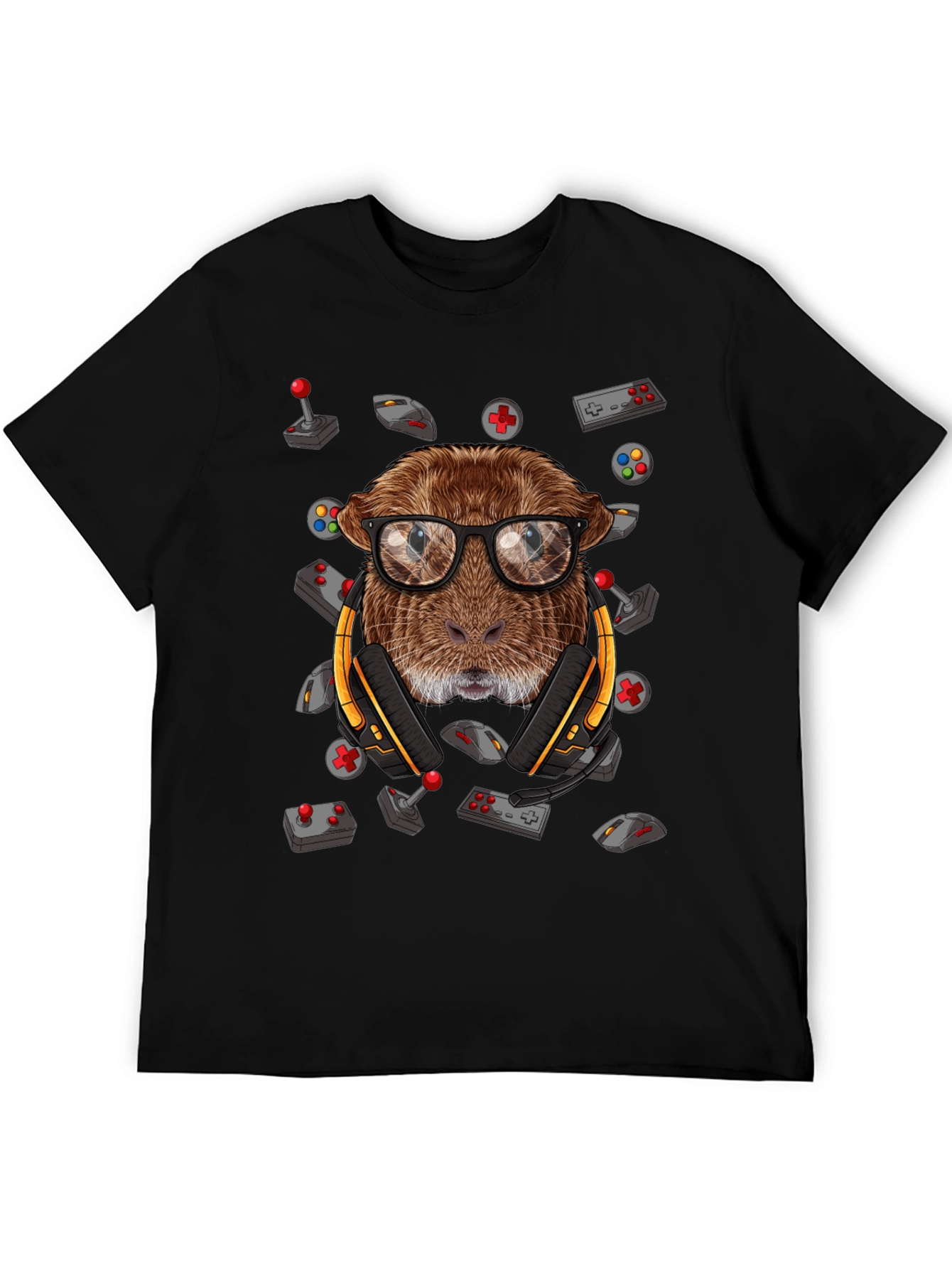 Gamer Otter T-Shirt - Geeky Animal Tee
