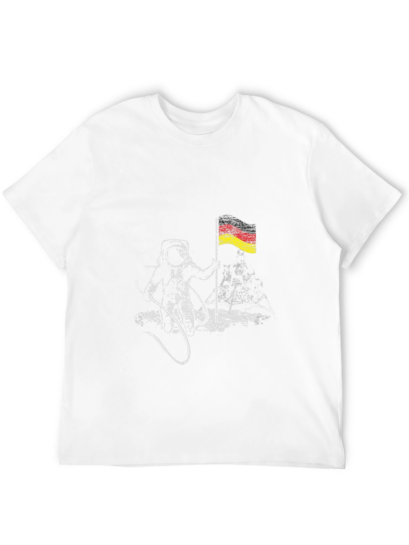 German Astronaut Flag T-Shirt