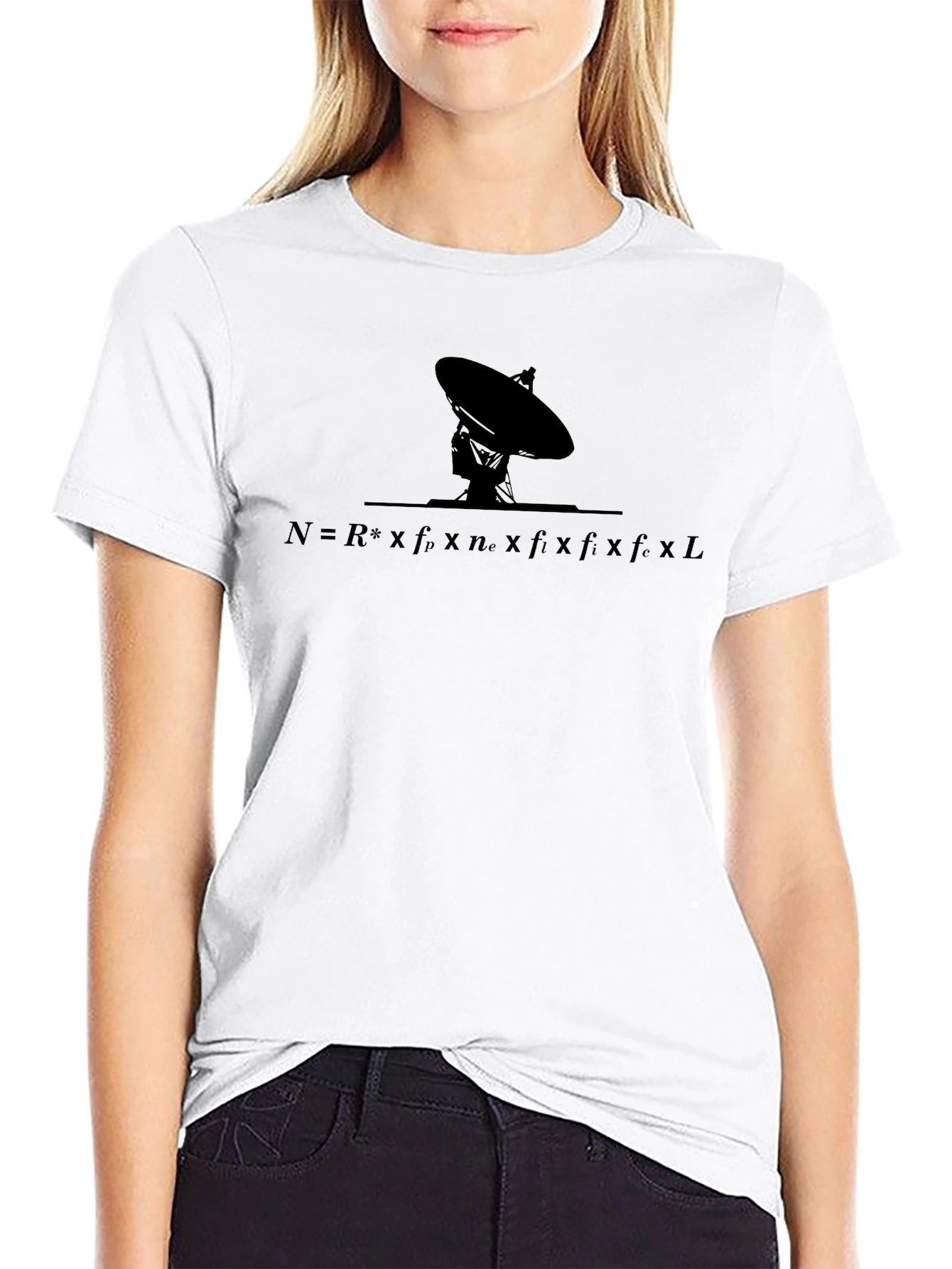Drake Equation Graphic T-Shirt - Astronomy Science Tee
