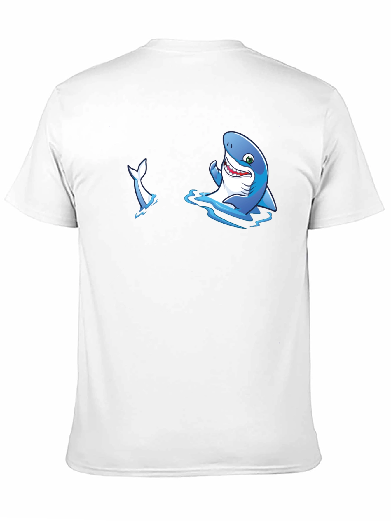 Shark Graphic T-Shirt - Mens Black Tee