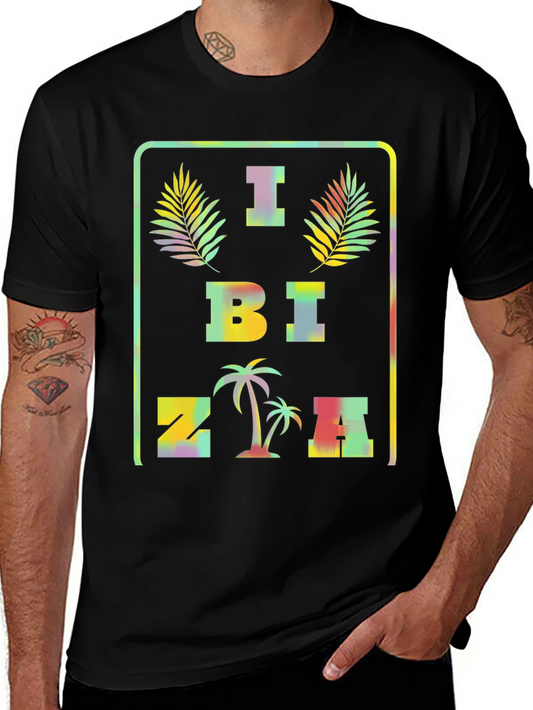 Ibiza Graphic T-Shirt - Tropical Vacation Tee