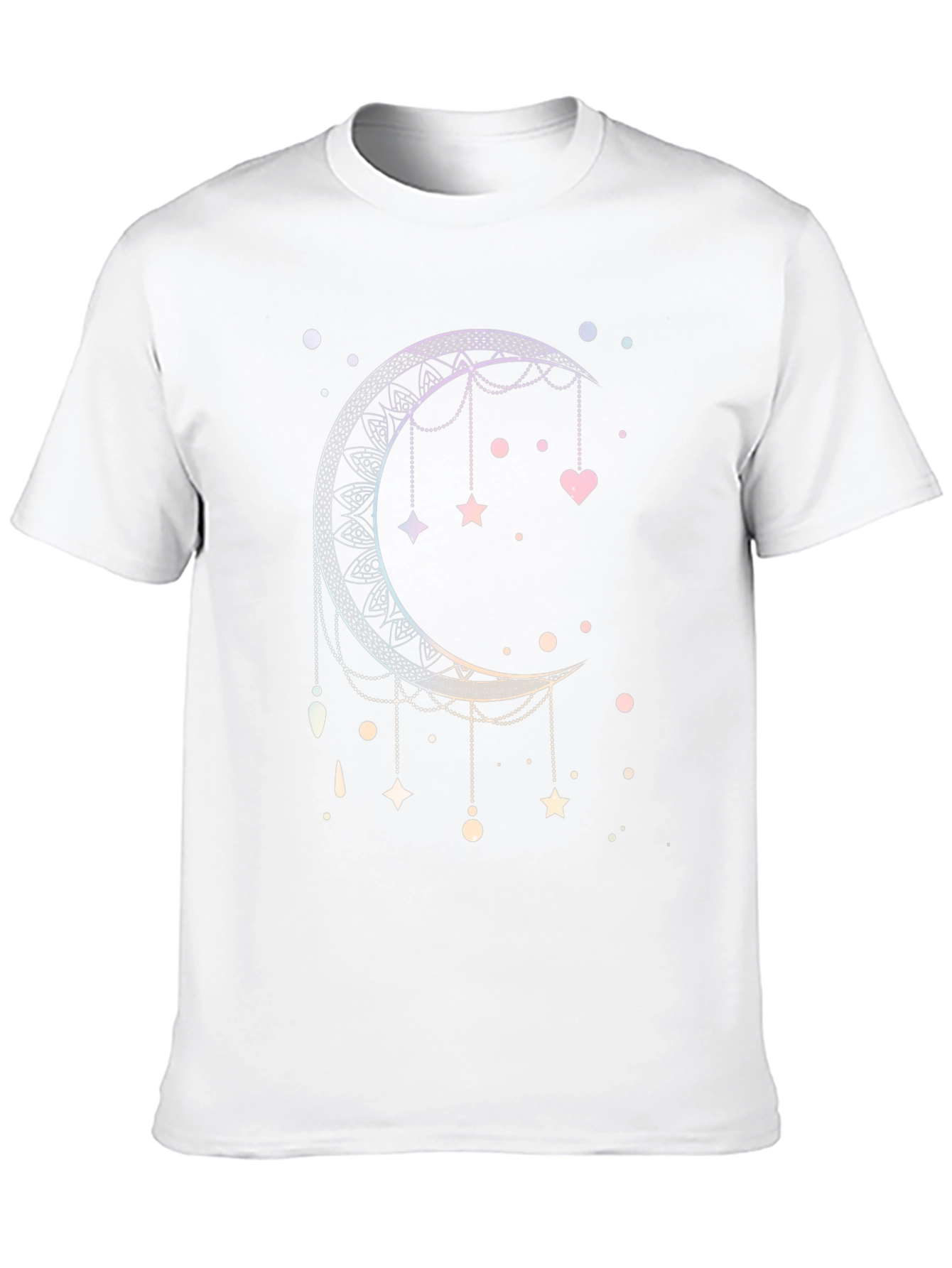 Celestial Moon Graphic T-Shirt - Trendy & Unique