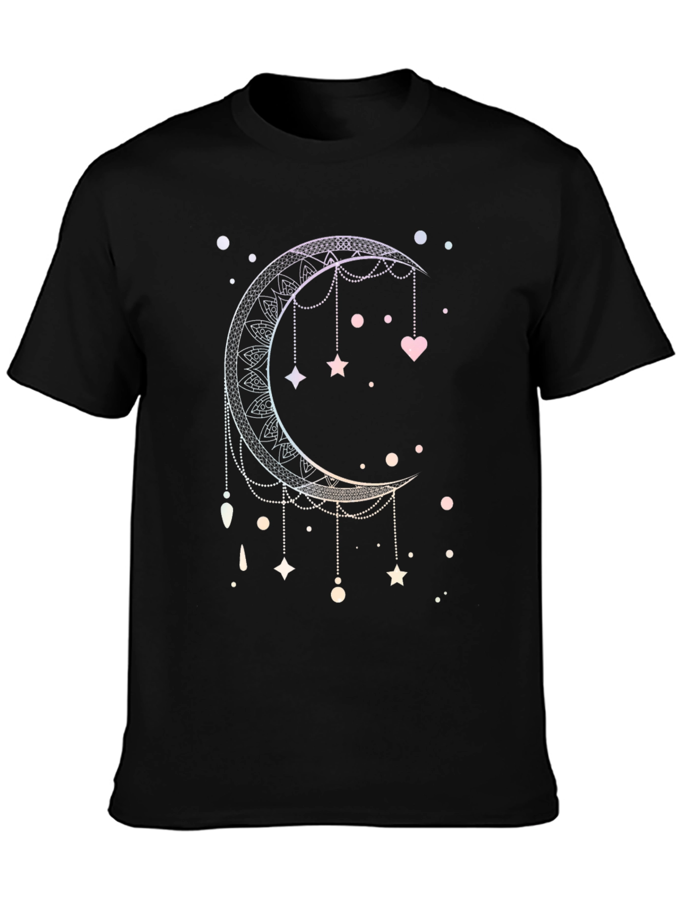 Celestial Moon Graphic T-Shirt - Trendy & Unique