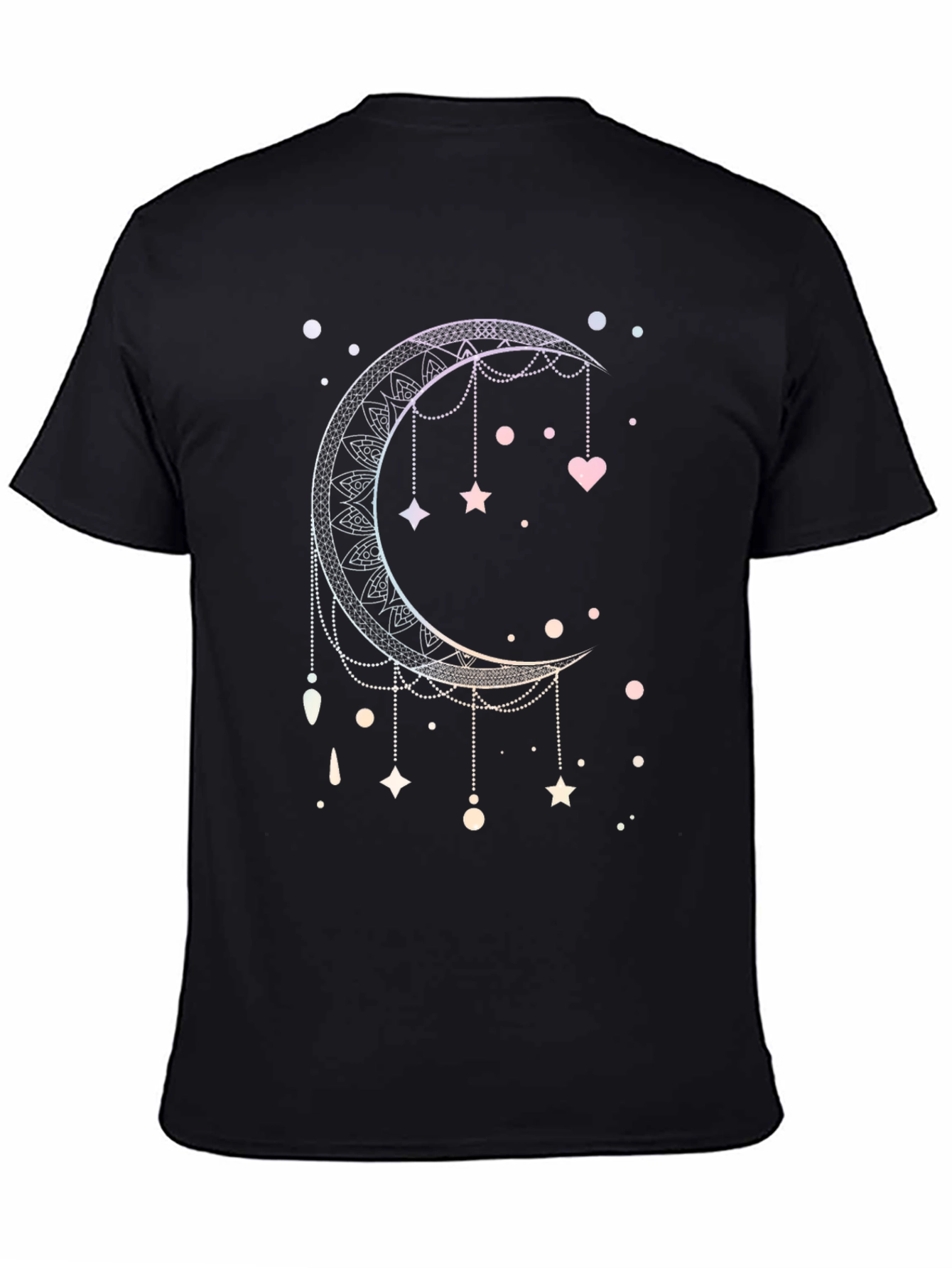 Celestial Moon Graphic T-Shirt - Trendy & Unique