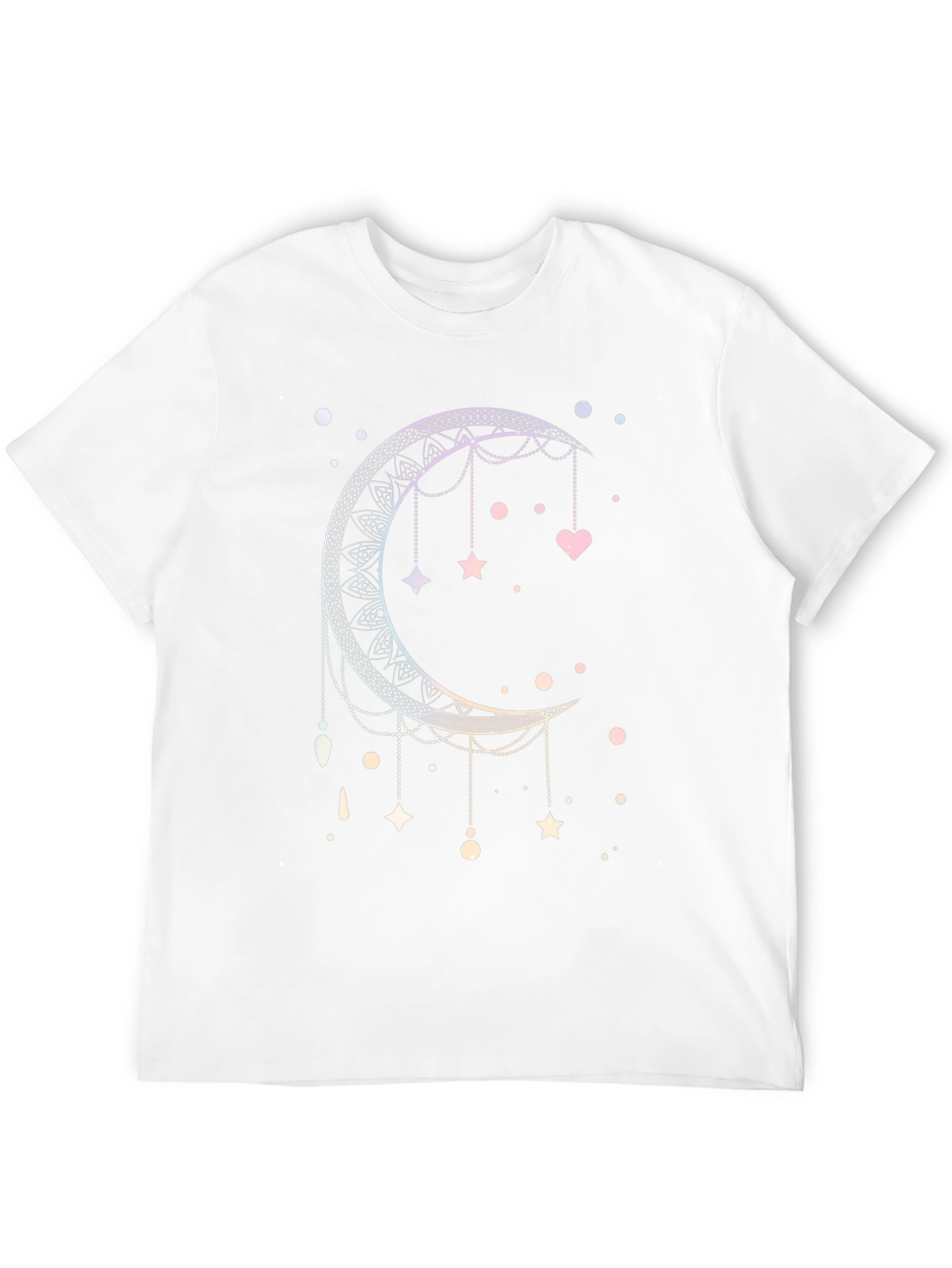 Celestial Moon Graphic T-Shirt - Trendy & Unique