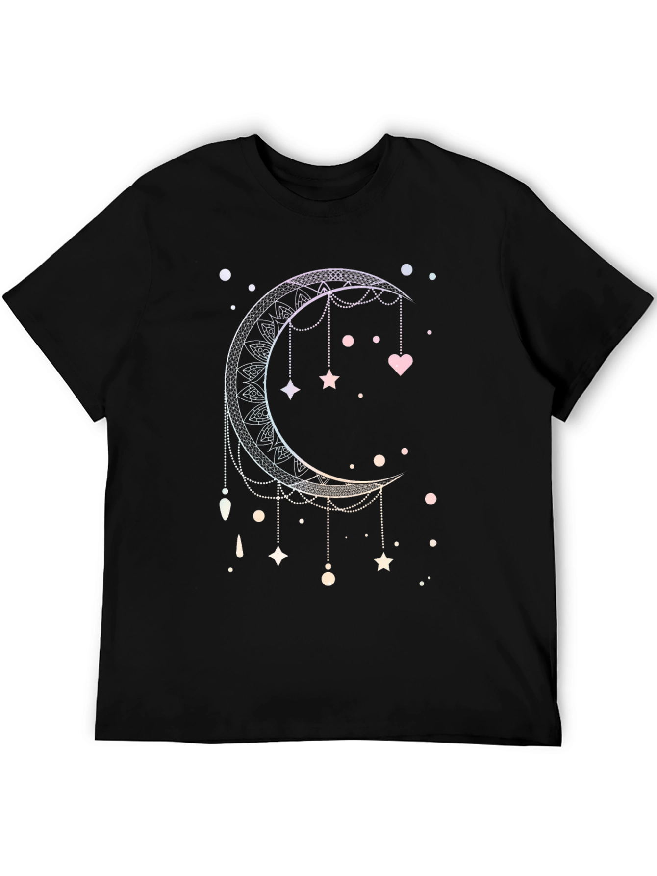 Celestial Moon Graphic T-Shirt - Trendy & Unique