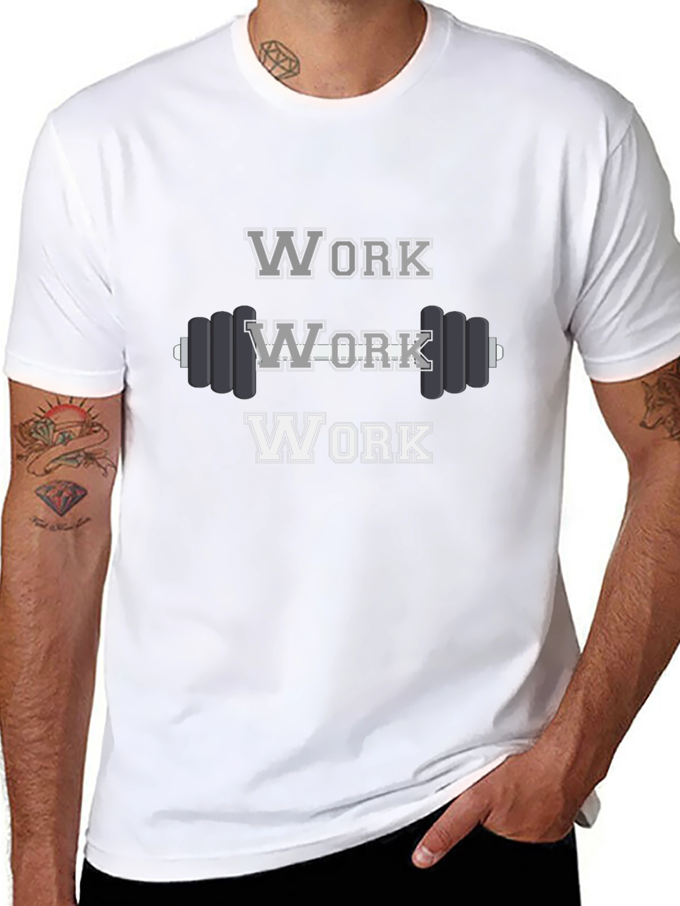 Work Out T-Shirt: Motivational Gym Apparel