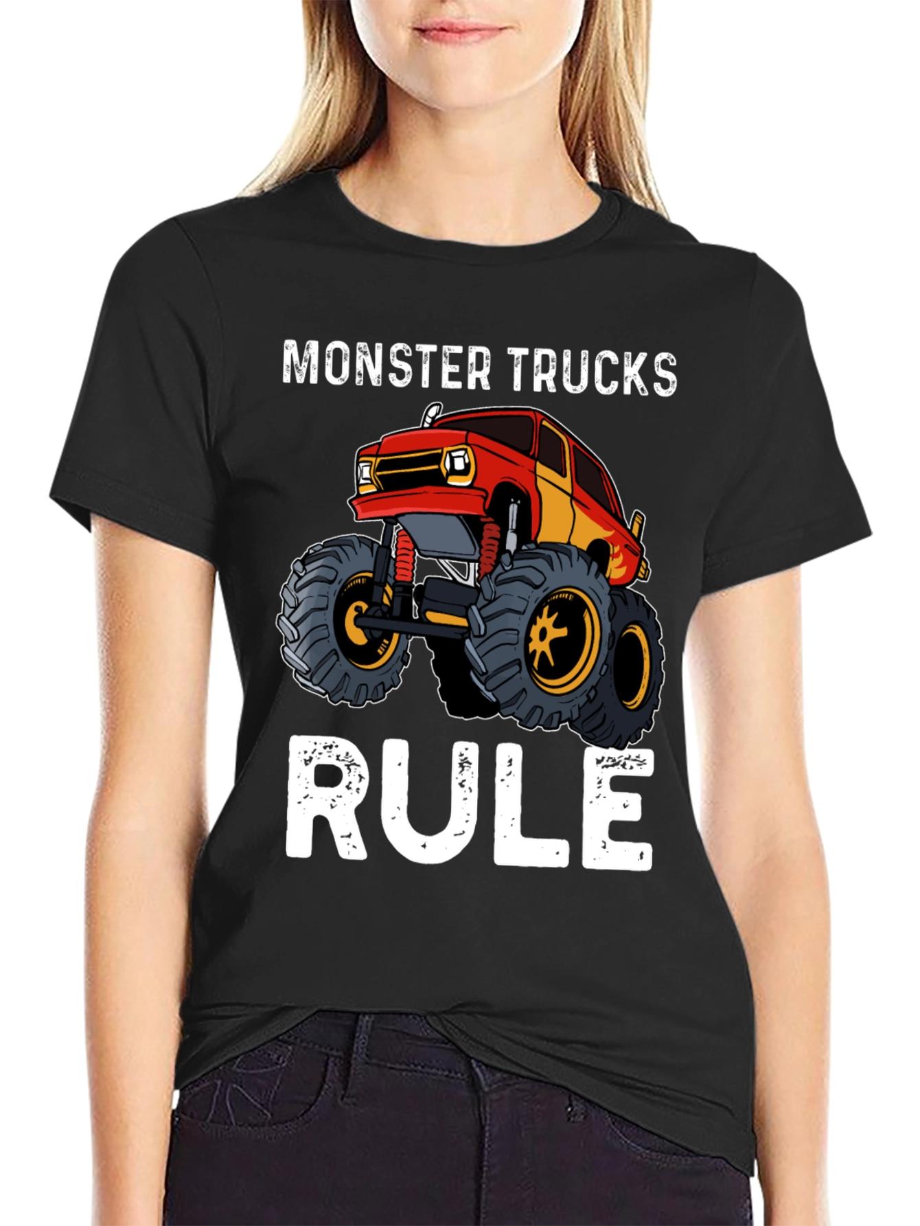 Monster Truck Rule Graphic T-Shirt